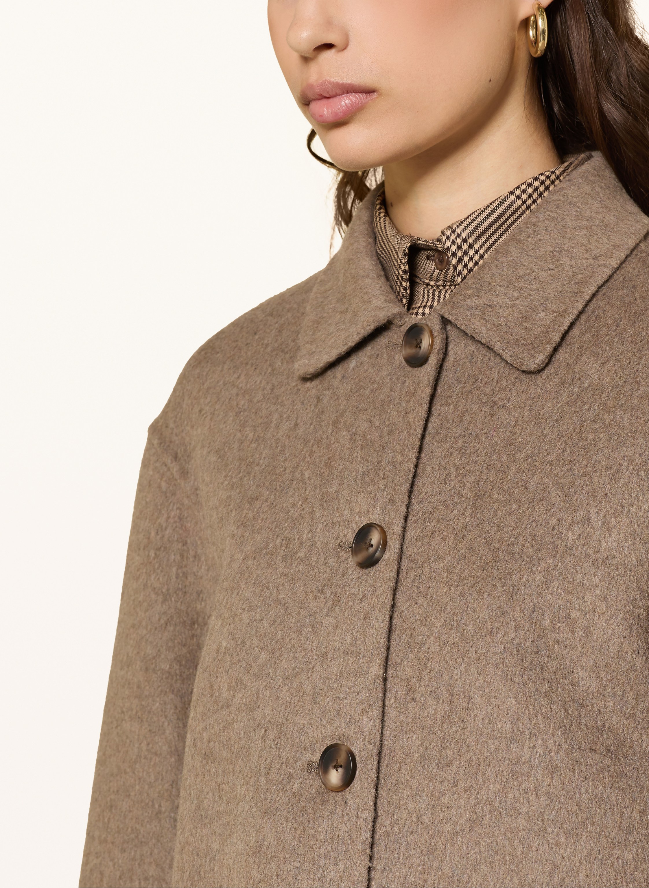 Thumbnail - Studio Ar Kastenjacke Nicolina beige