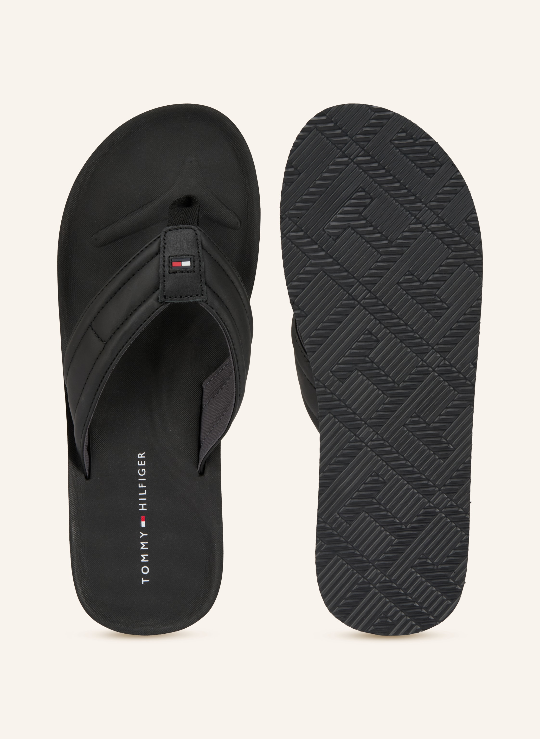 Thumbnail - Tommy Hilfiger Zehentrenner schwarz