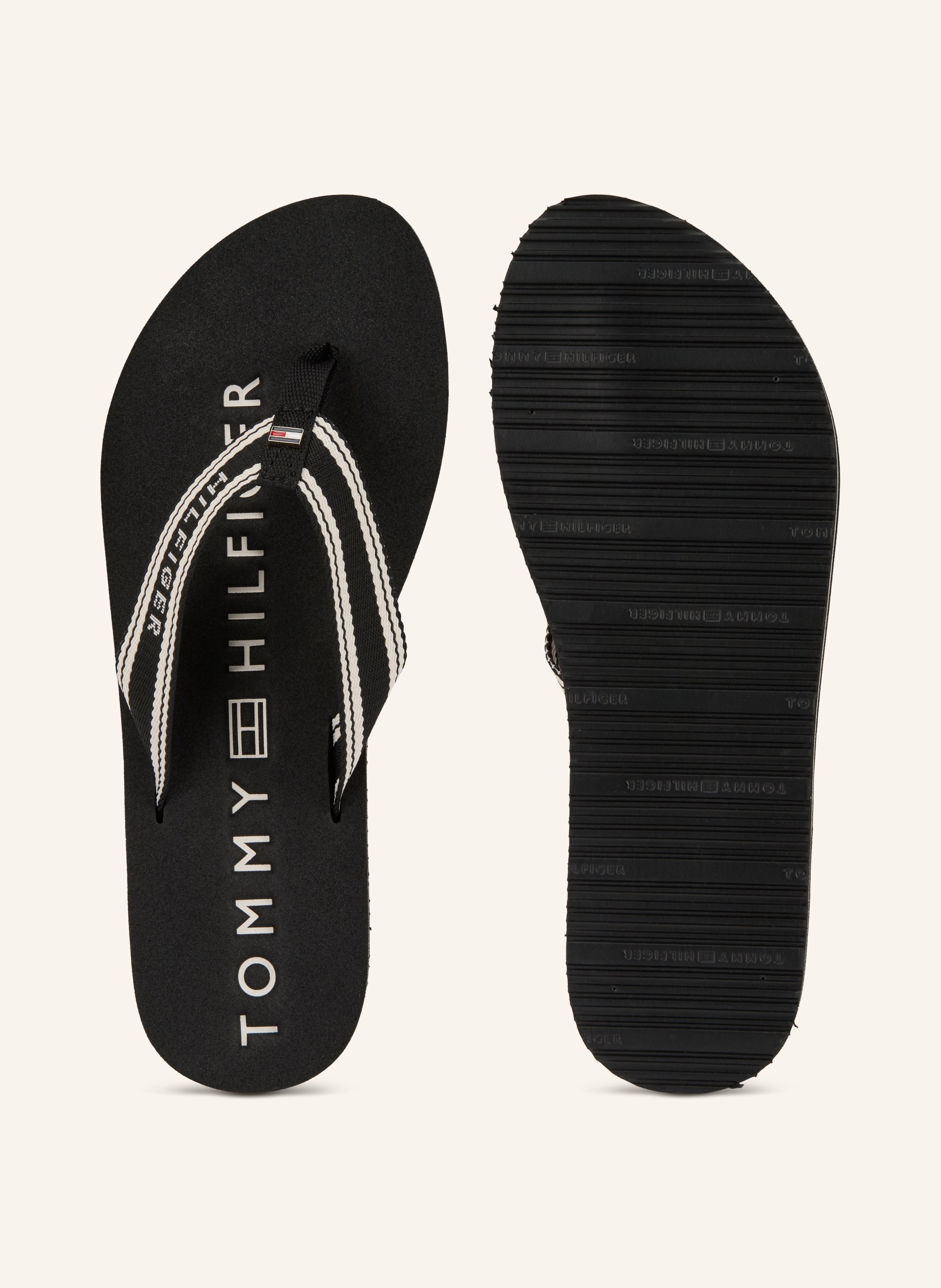 Thumbnail - Tommy Hilfiger Zehentrenner schwarz