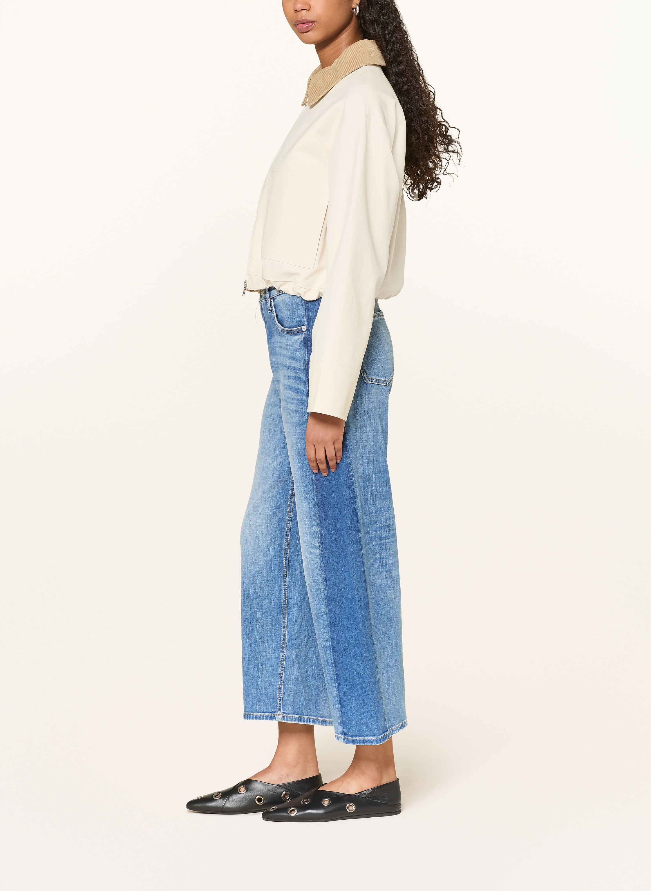 Thumbnail - Cambio Barrel Jeans Oria blau