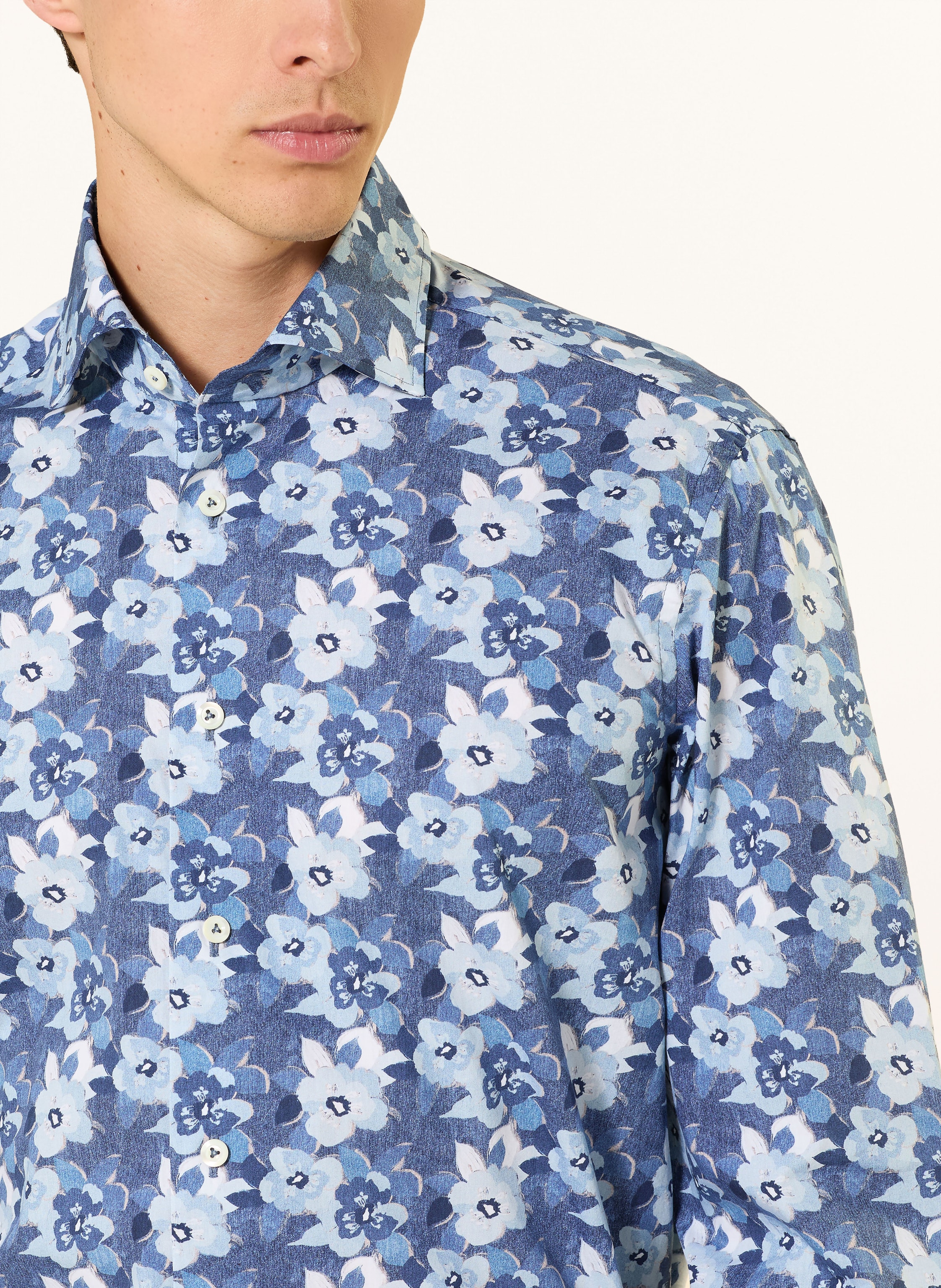 Thumbnail - Van Laack Hemd Vl-Rivara-Tf Tailor Fit blau