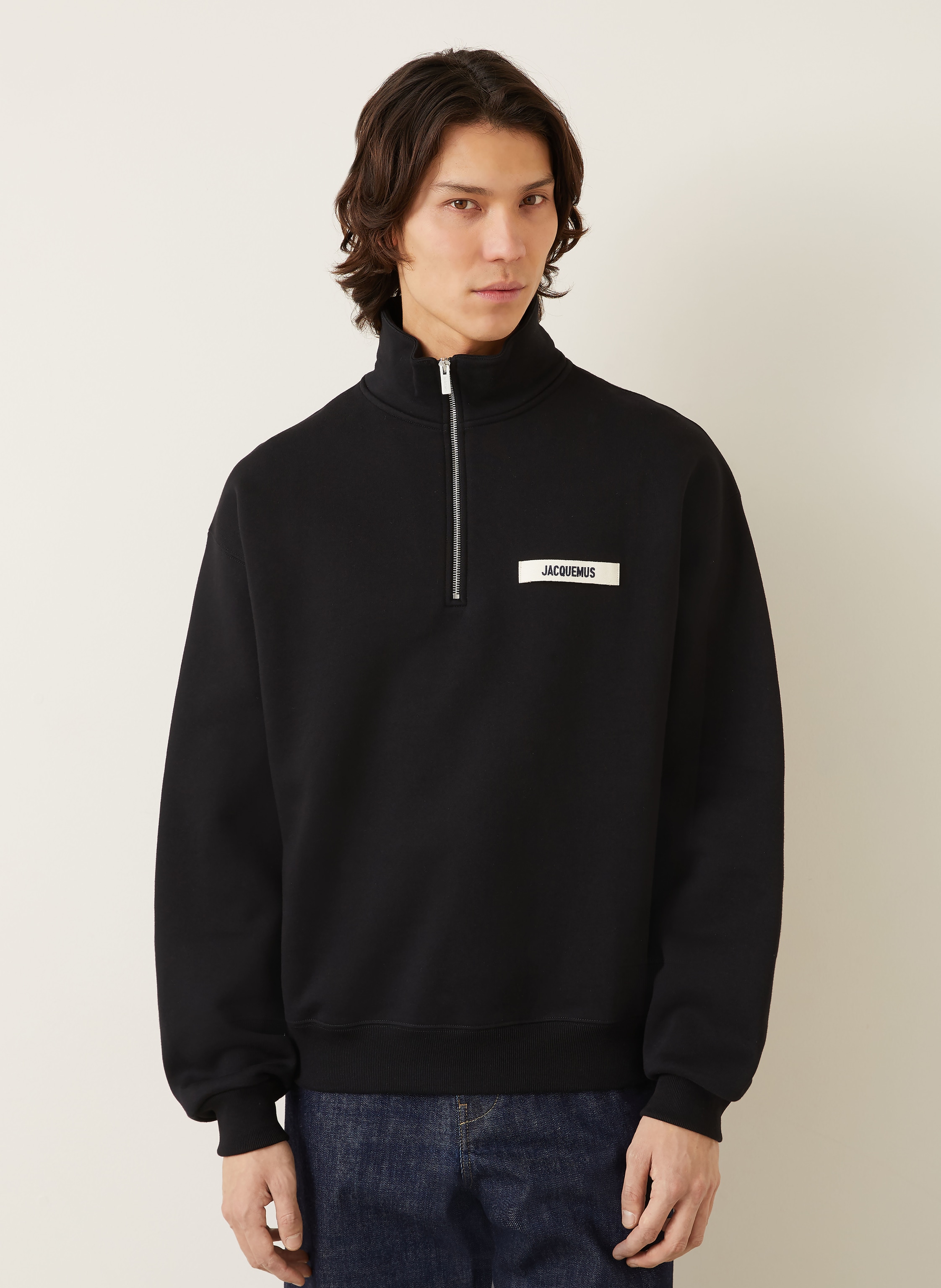Thumbnail - Jacquemus Sweat-Troyer Le Camionneur Gros Grain schwarz