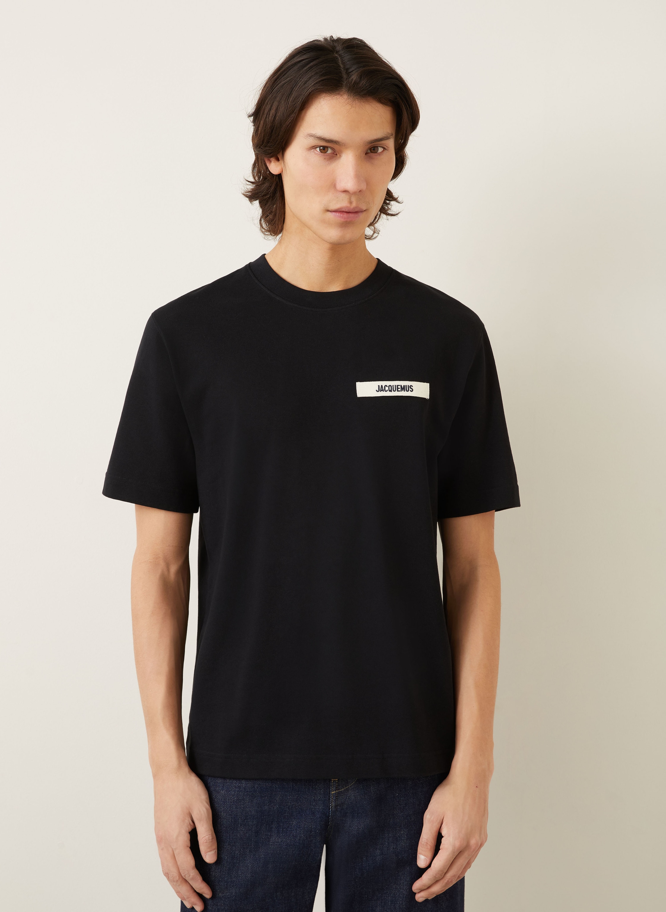 Thumbnail - Jacquemus T-Shirt Le Tshirt Gros Grain schwarz
