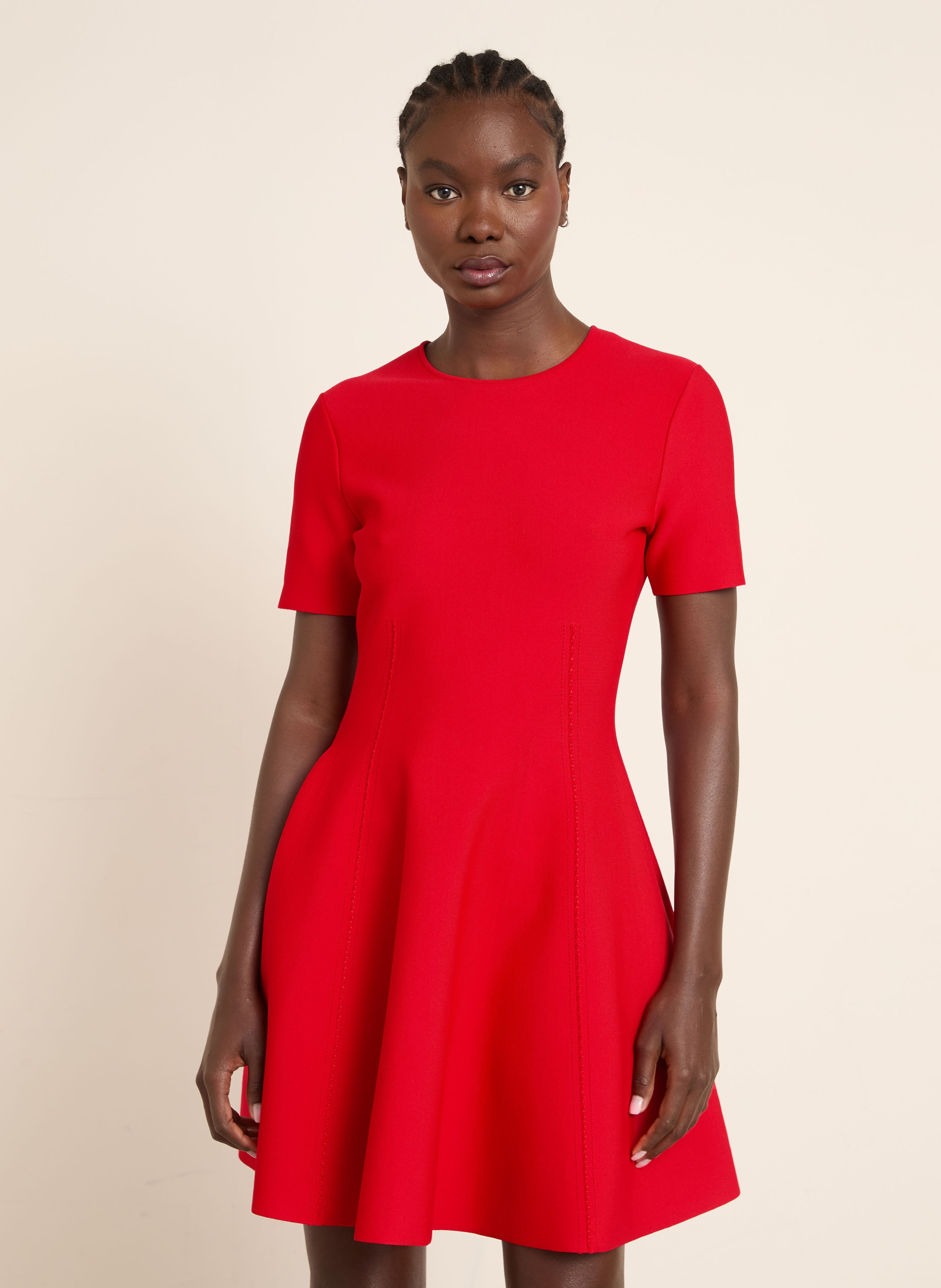 Thumbnail - Mcqueen Cocktailkleid rot