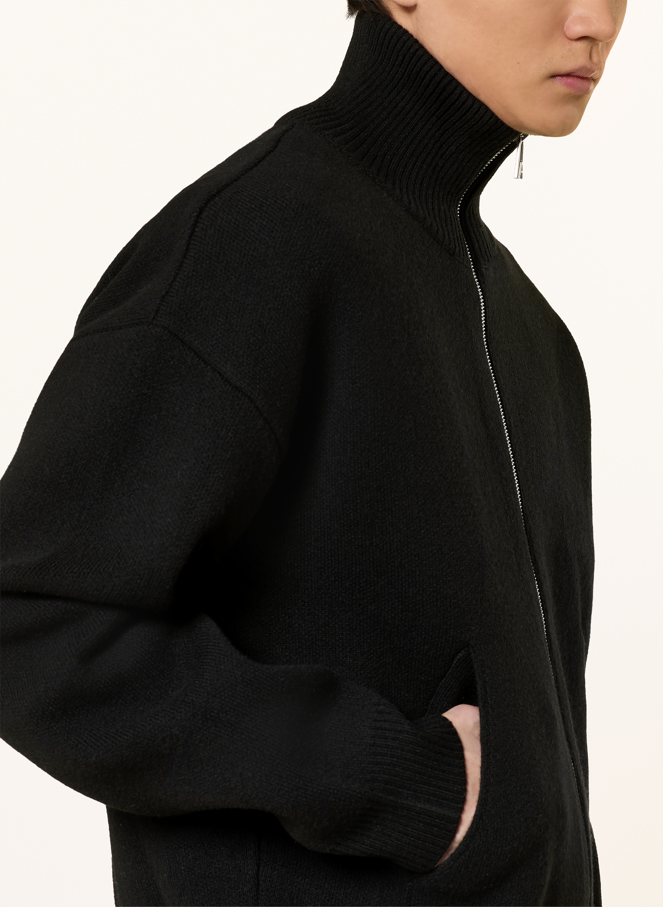 Thumbnail - Axel Arigato Strickjacke Core schwarz