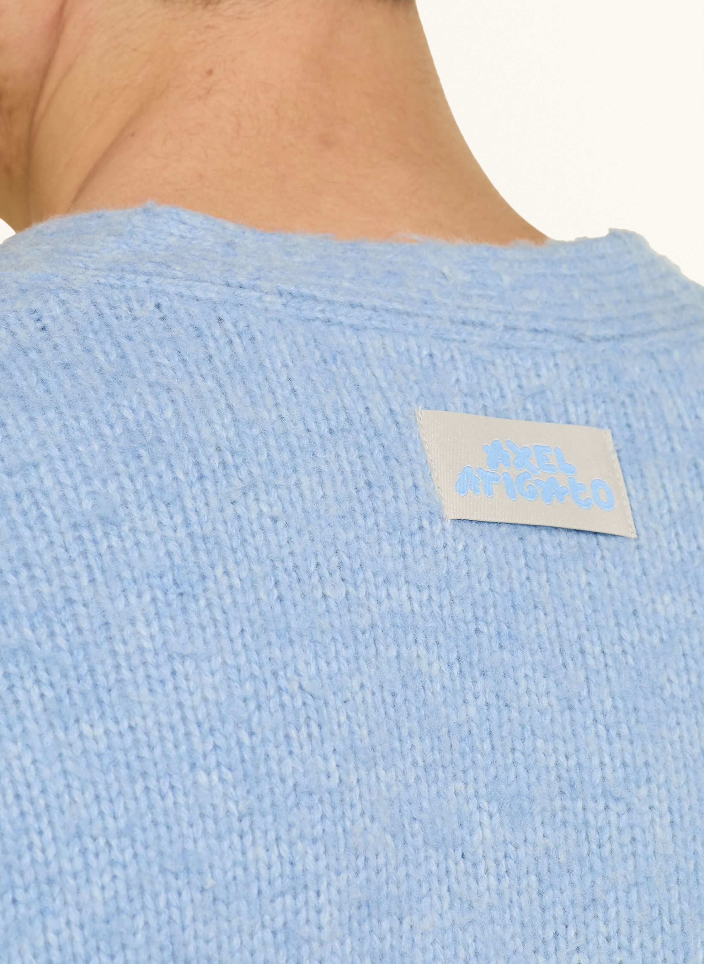 Thumbnail - Axel Arigato Strickjacke Studio blau