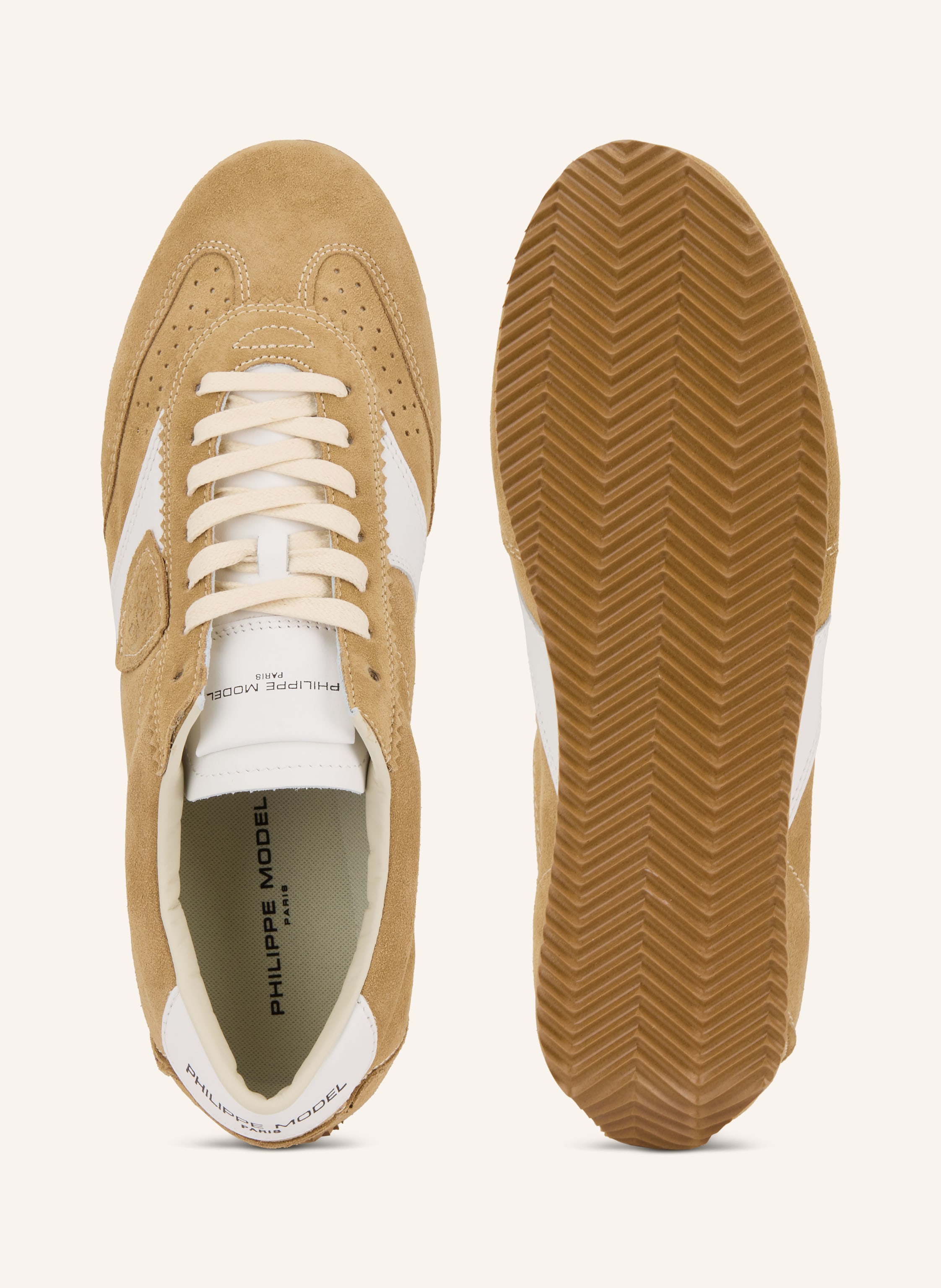 Thumbnail - Philippe Model Sneaker Planche braun