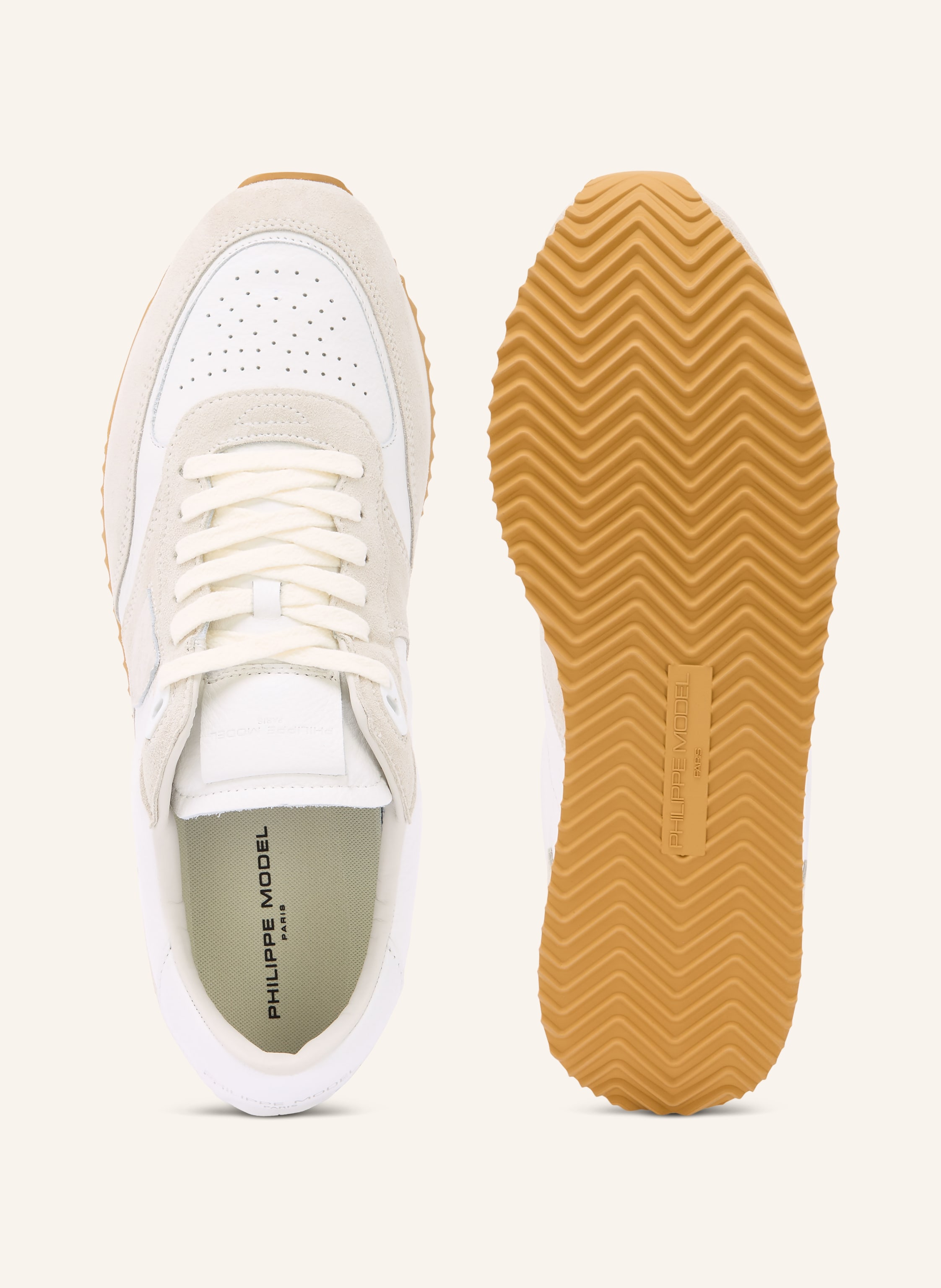 Thumbnail - Philippe Model Sneaker Blville Low weiss