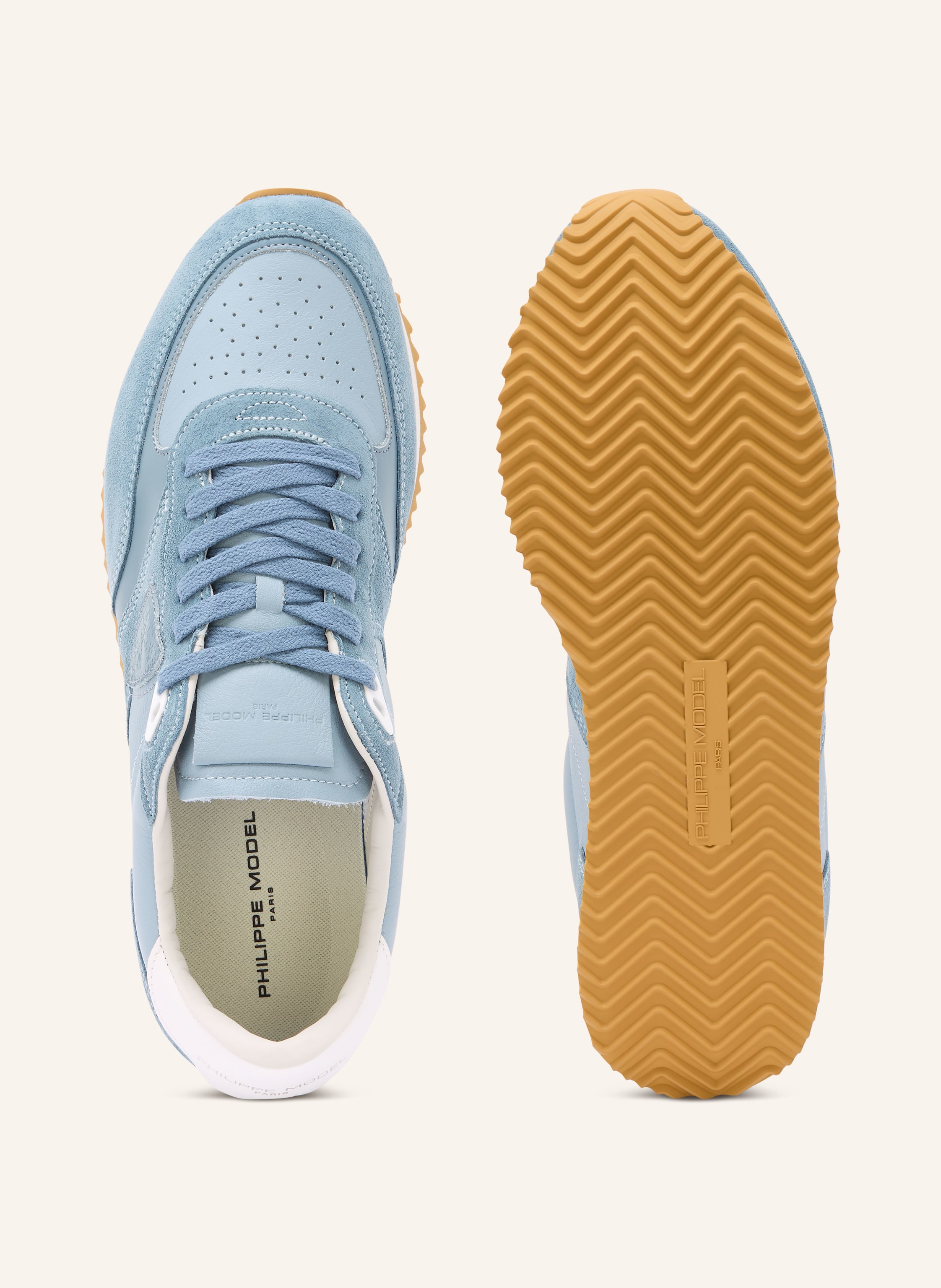 Thumbnail - Philippe Model Sneaker Blville Low blau