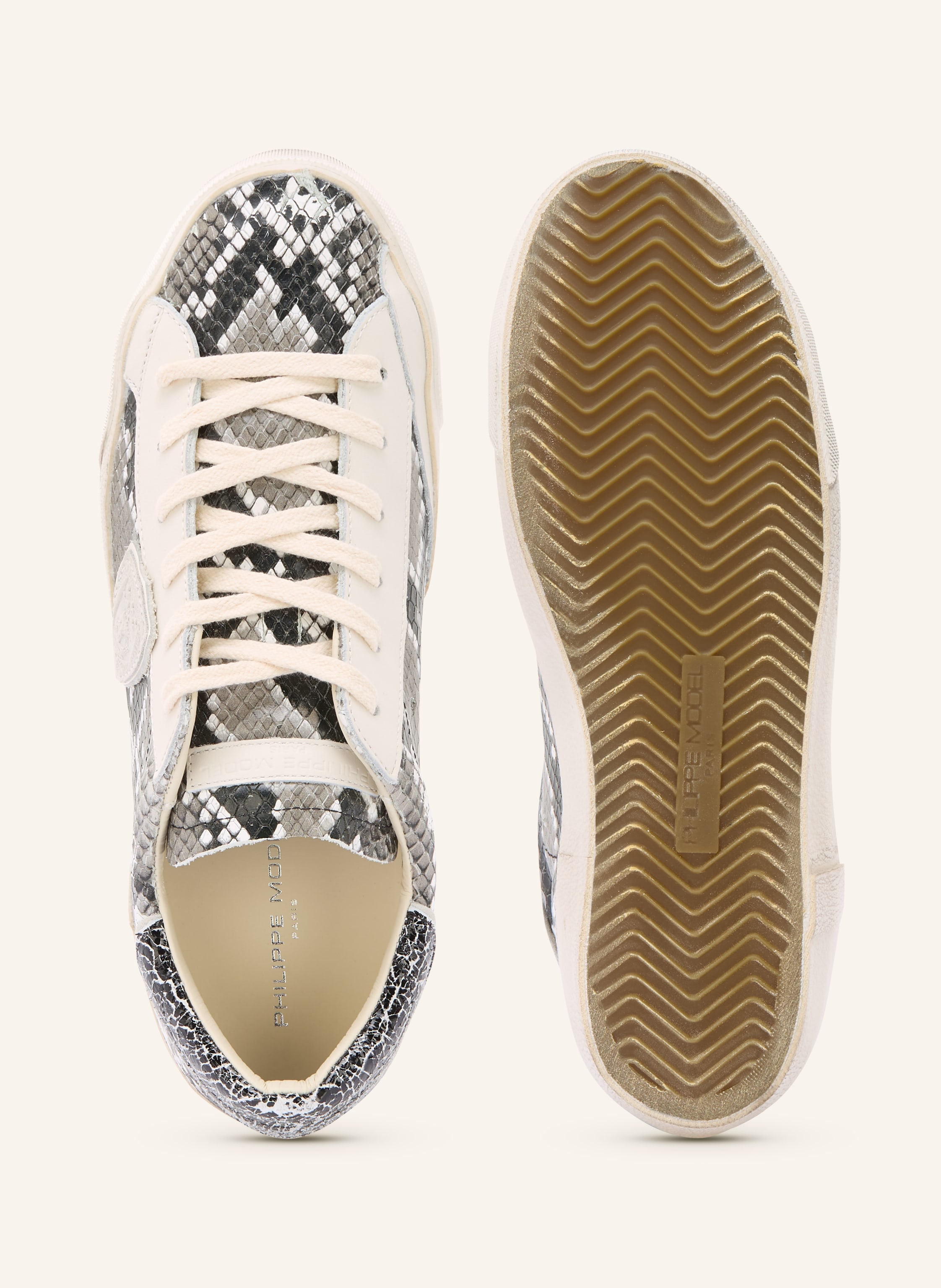 Thumbnail - Philippe Model Sneaker Prsx beige