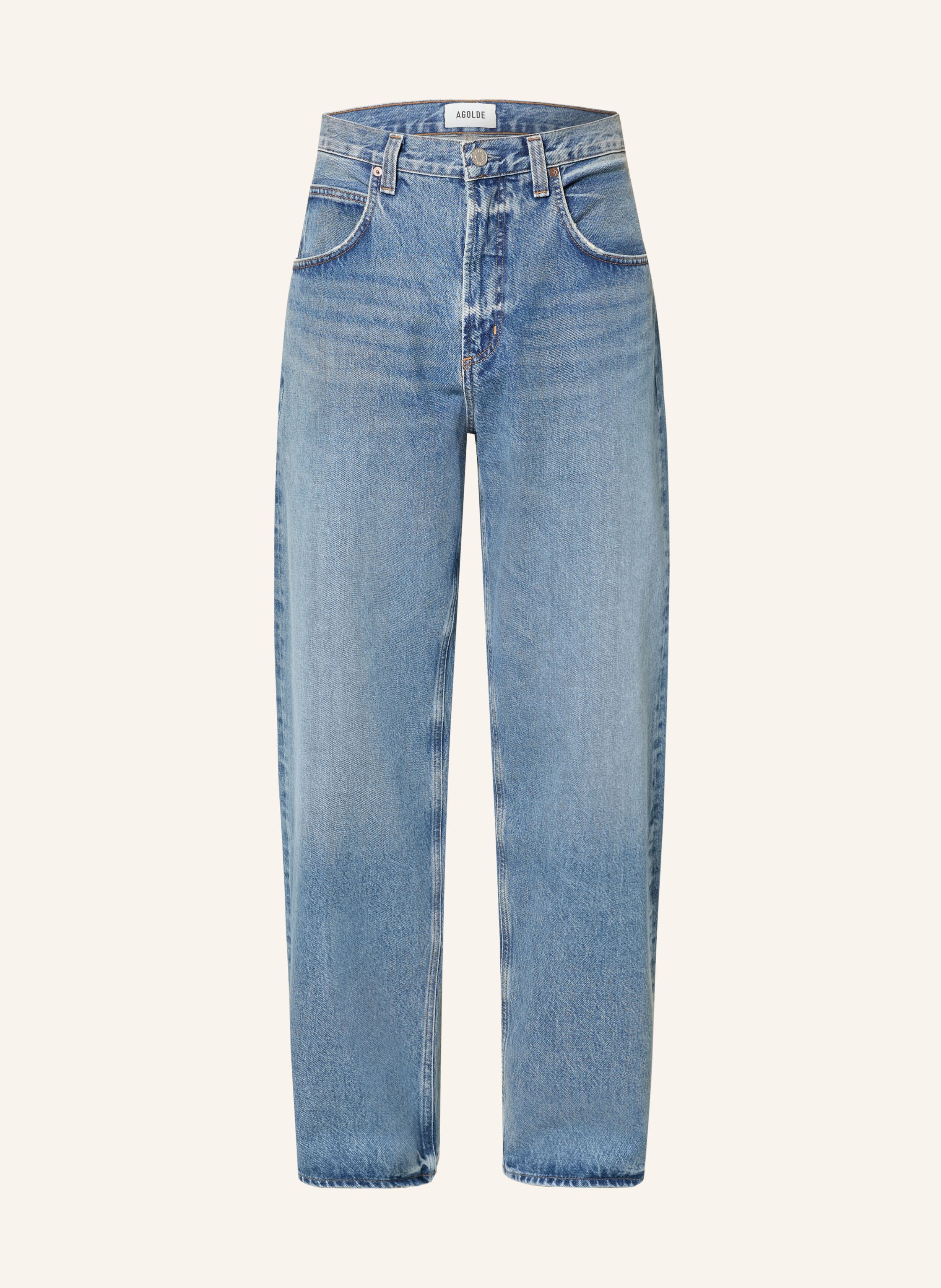 Fusing Jean AGOLDE Jeans FUSION JEAN Baggy Fit in frctr fracture (dk wsh chrcl olive)