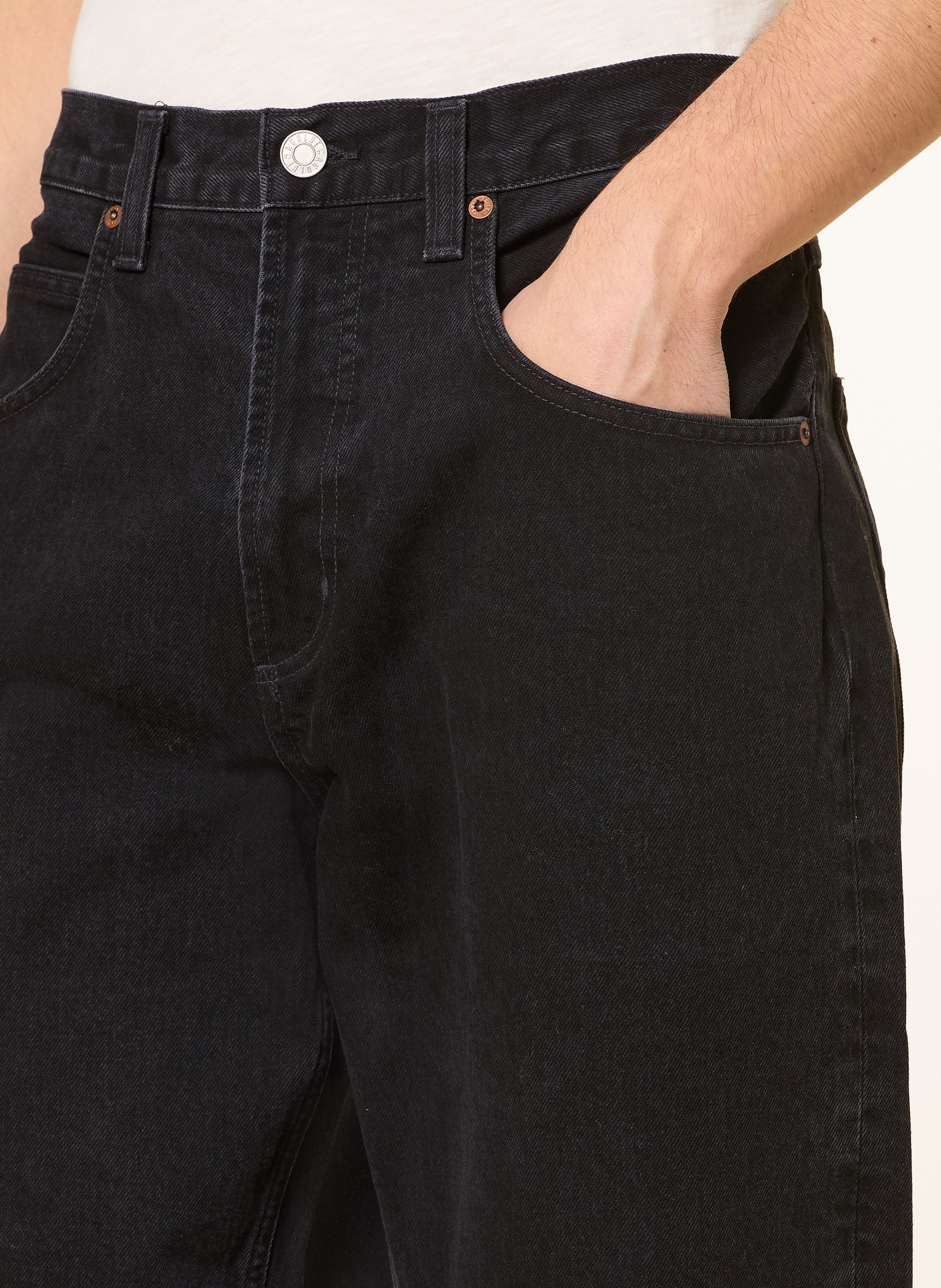 Thumbnail - Agolde Jeans Fusion Baggy Taper Fit schwarz