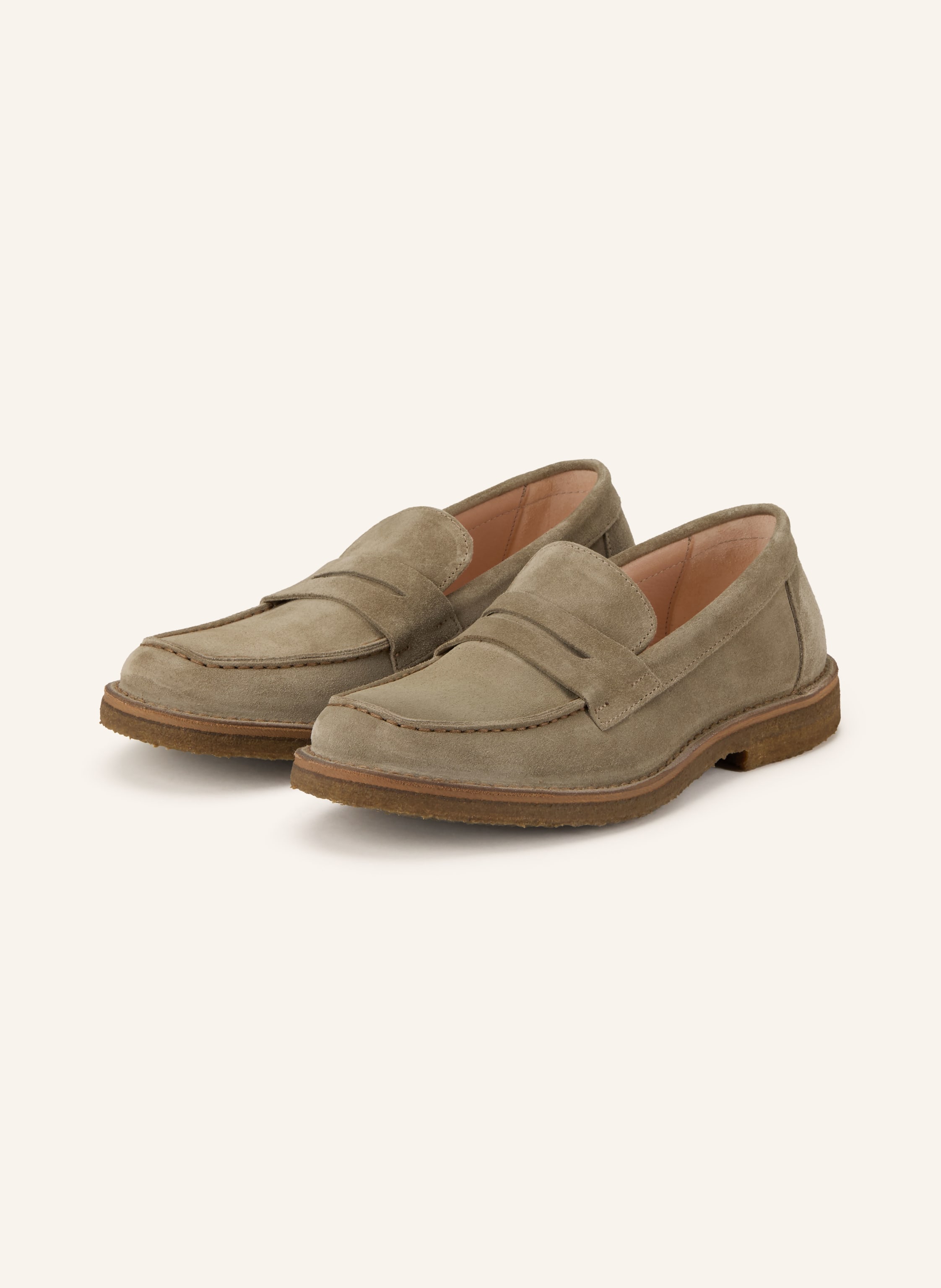 Astorflex Penny-Loafer Mokaflex grau