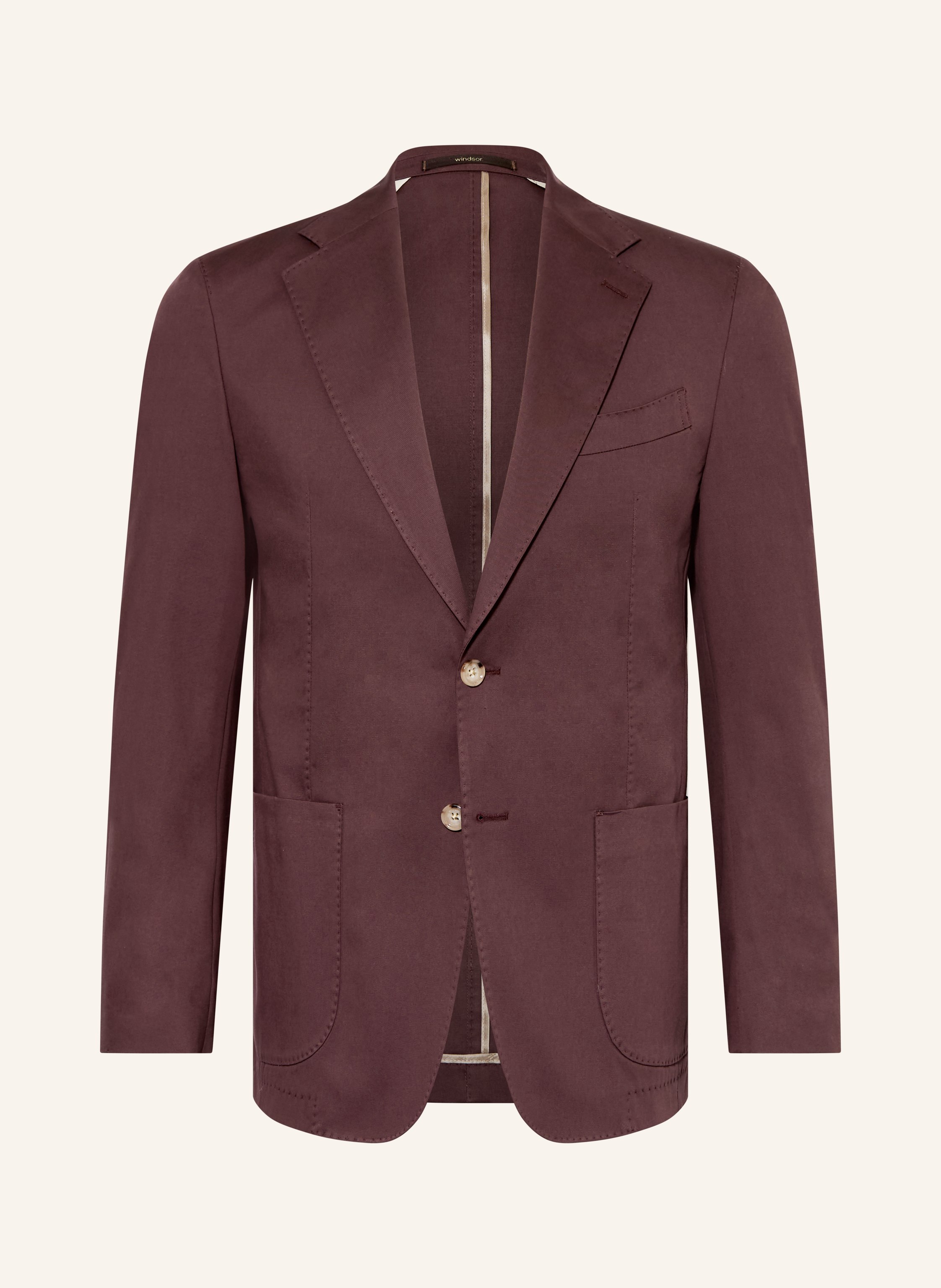 Windsor Windsor. Anzugsakko Extra Slim Fit rot in 605 Dark Red 605