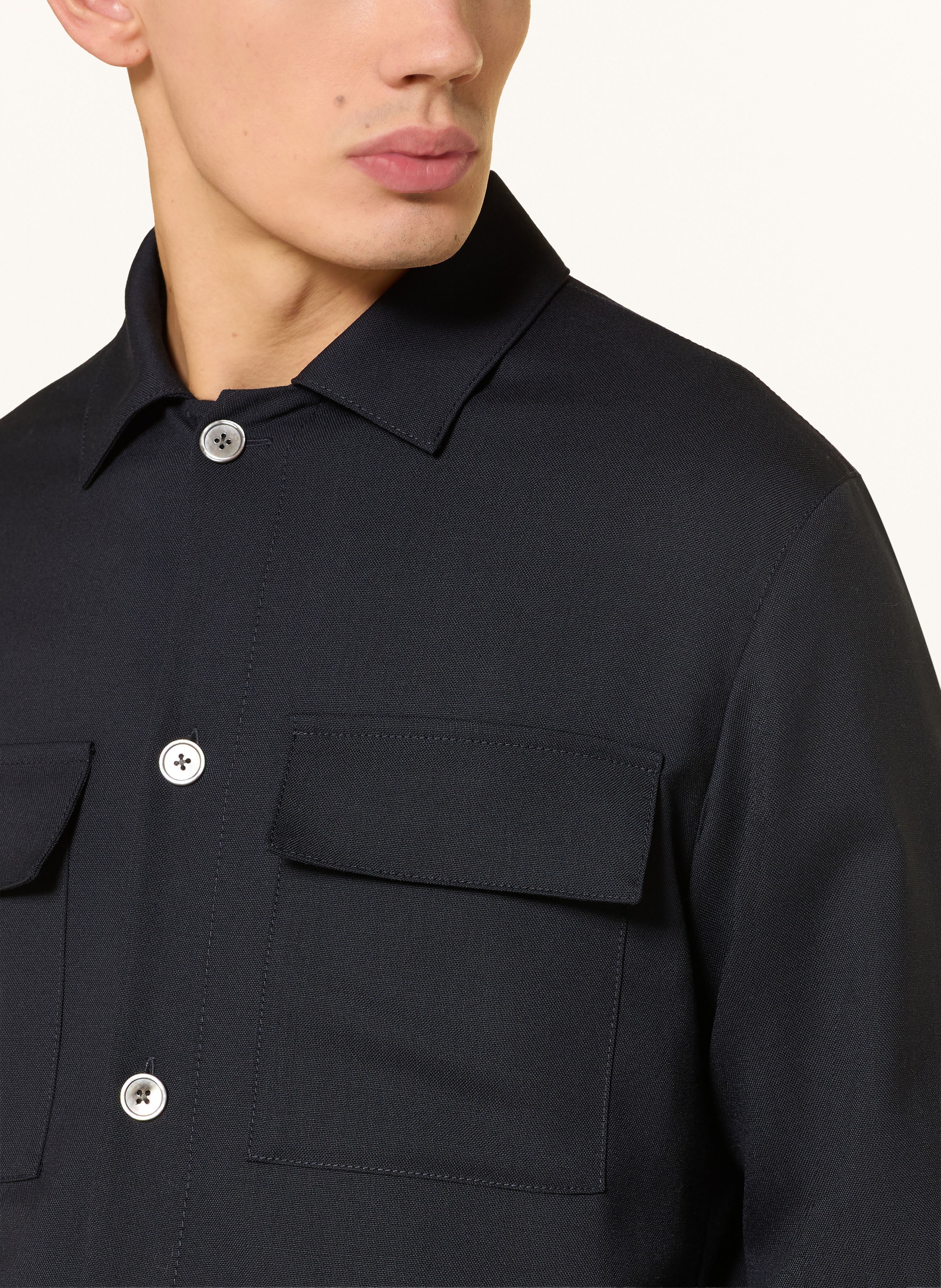 Thumbnail - Windsor. Overjacket Lavoro blau