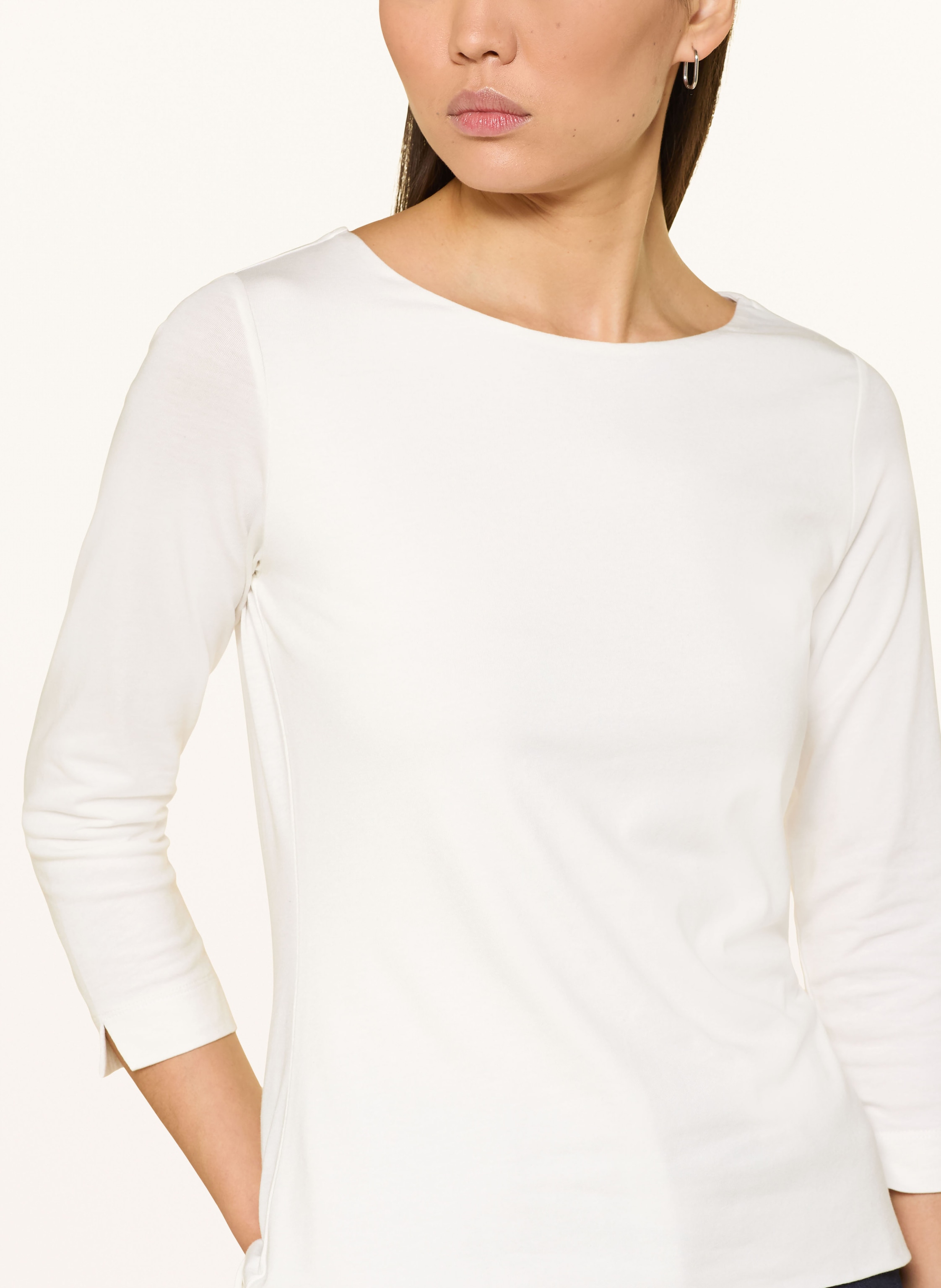 Thumbnail - More & More Shirt Mit 3/4-Arm weiss