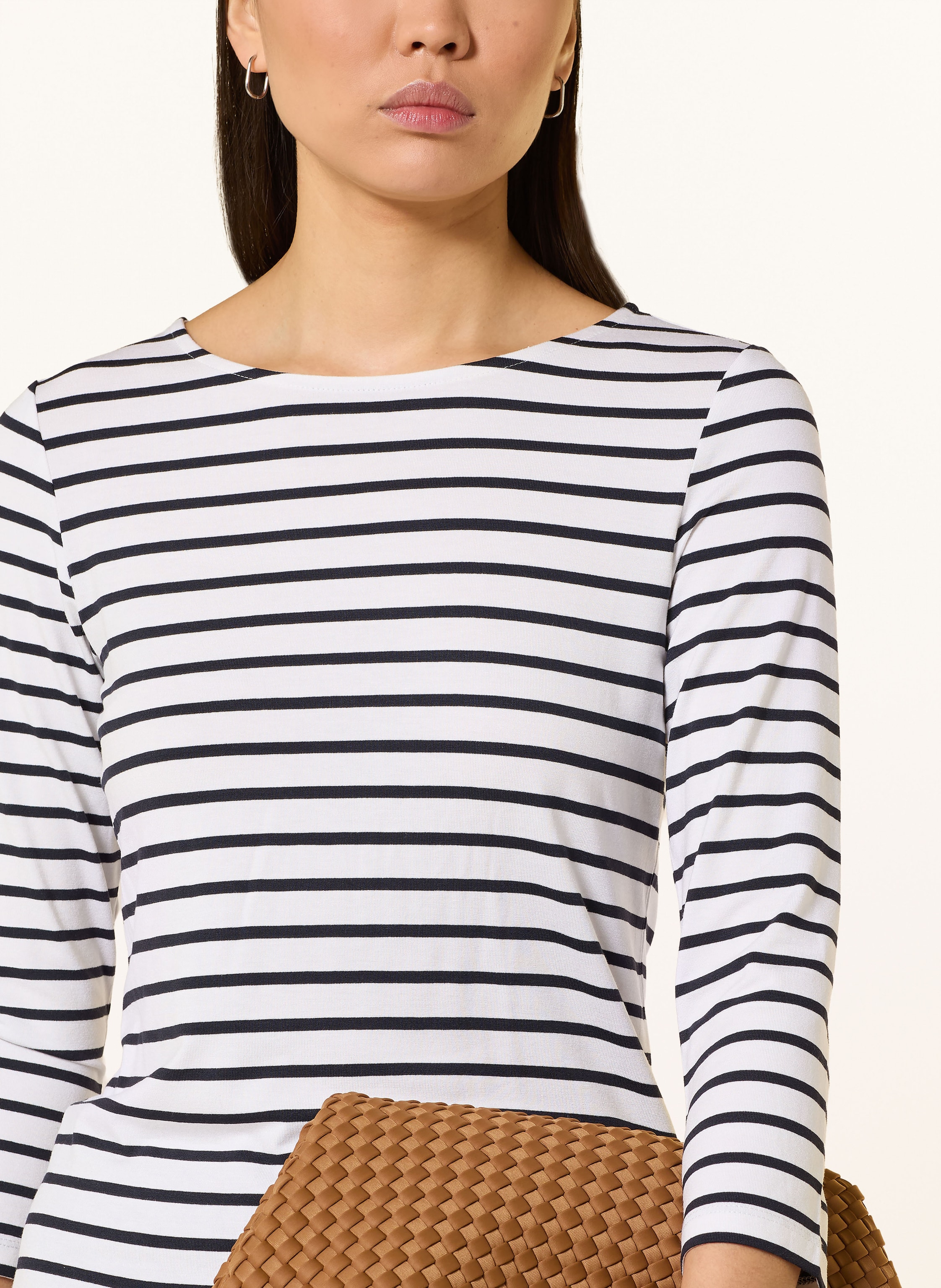 Thumbnail - More & More Shirt Mit 3/4-Arm weiss