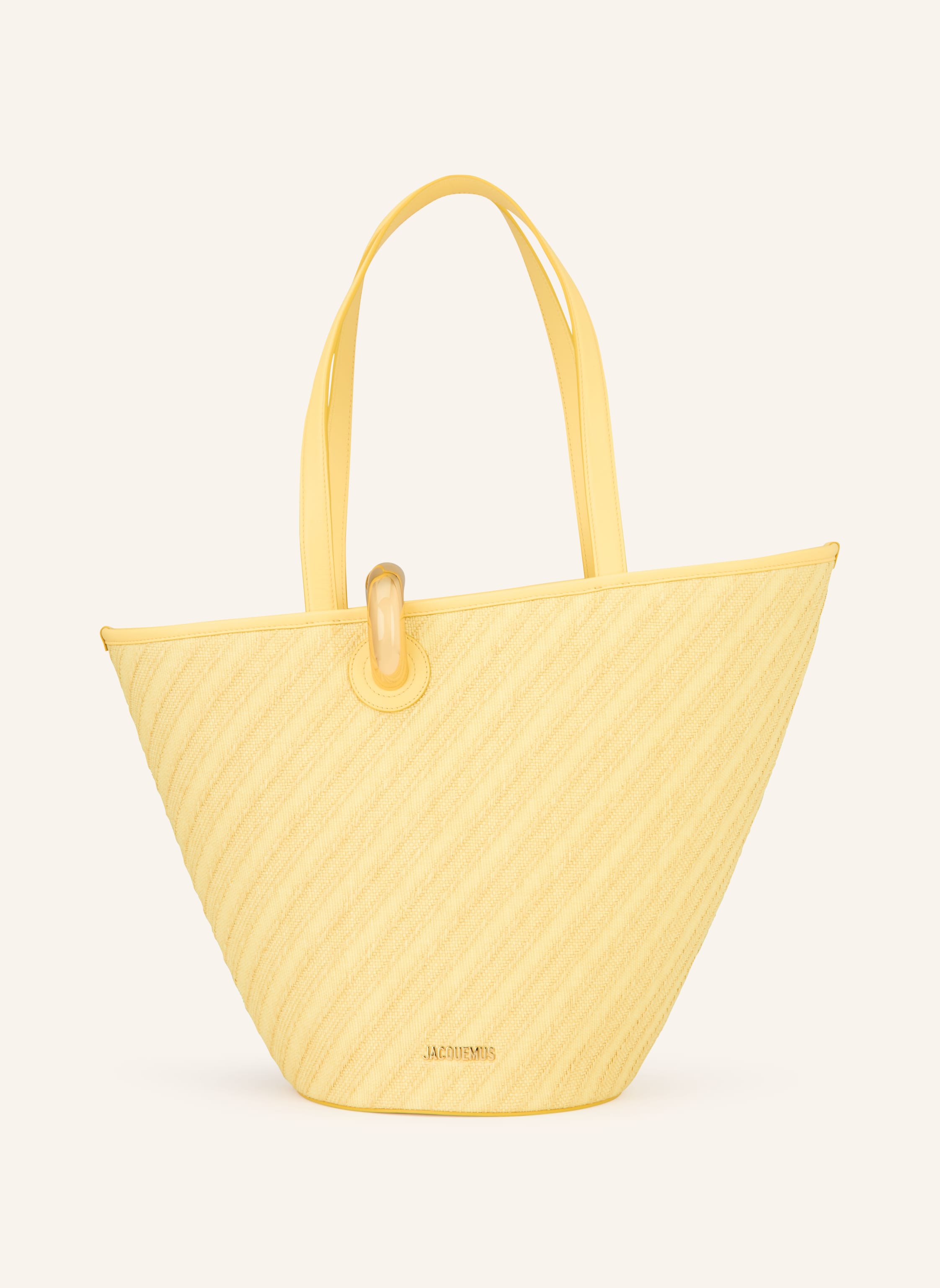 Jacquemus Jacquemus Shopper Le Bambola gelb in HELLGELB / GOLD