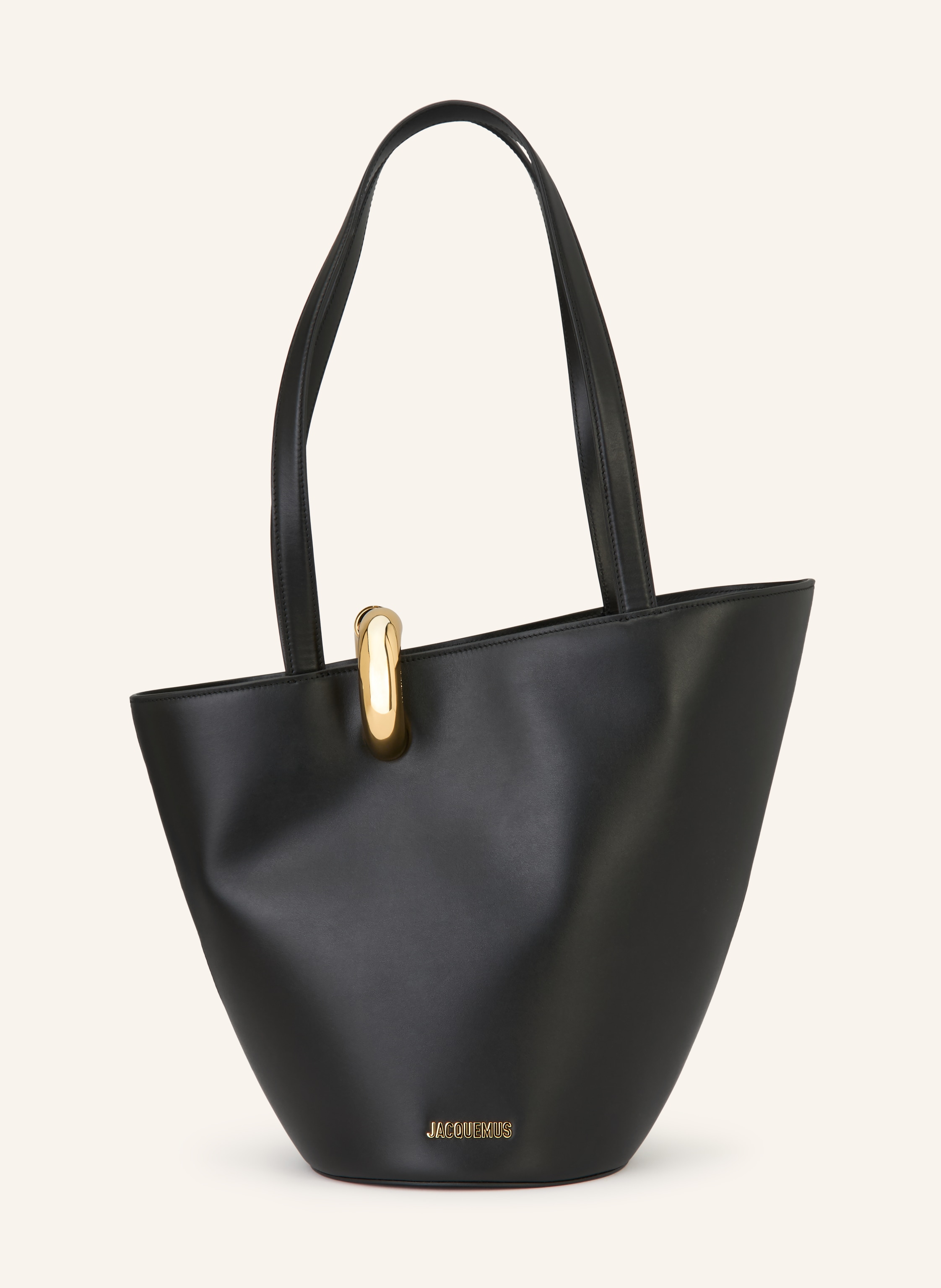 Jacquemus Jacquemus Shopper Le Bambola Medium schwarz in SCHWARZ / GOLD