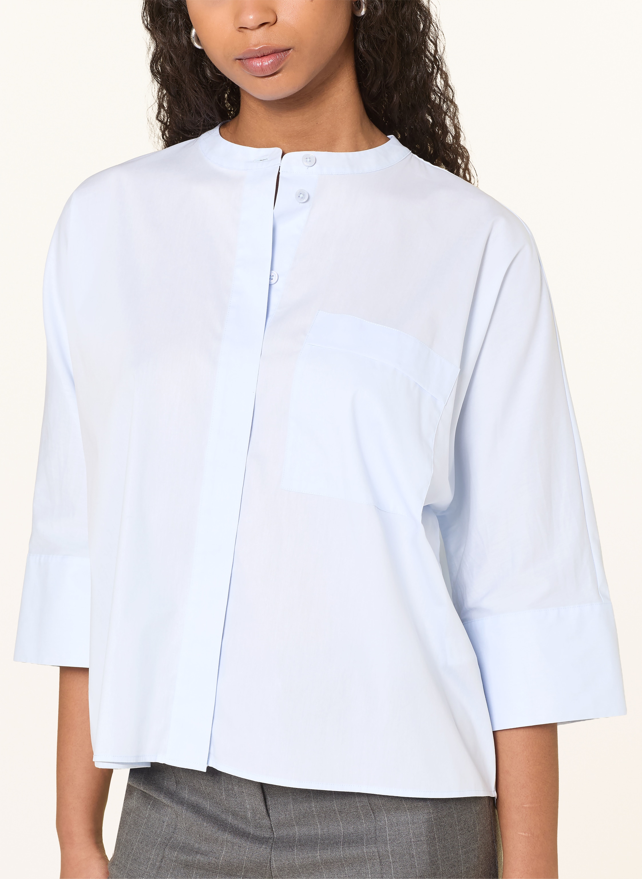 Thumbnail - Lilienfels Bluse Mit 3/4-Arm blau