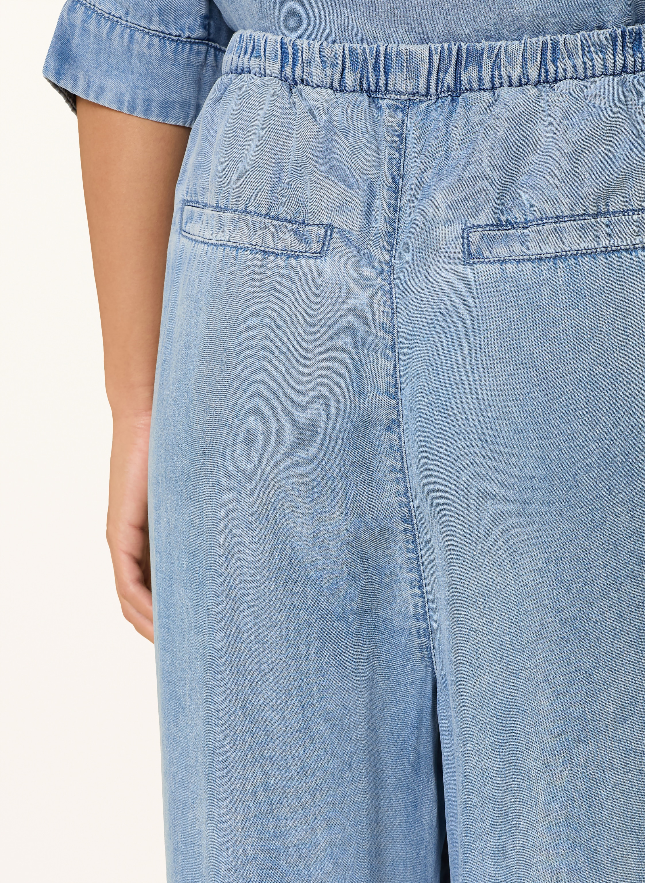 Thumbnail - Elias Rumelis Hose Hedy In Jeansoptik blau