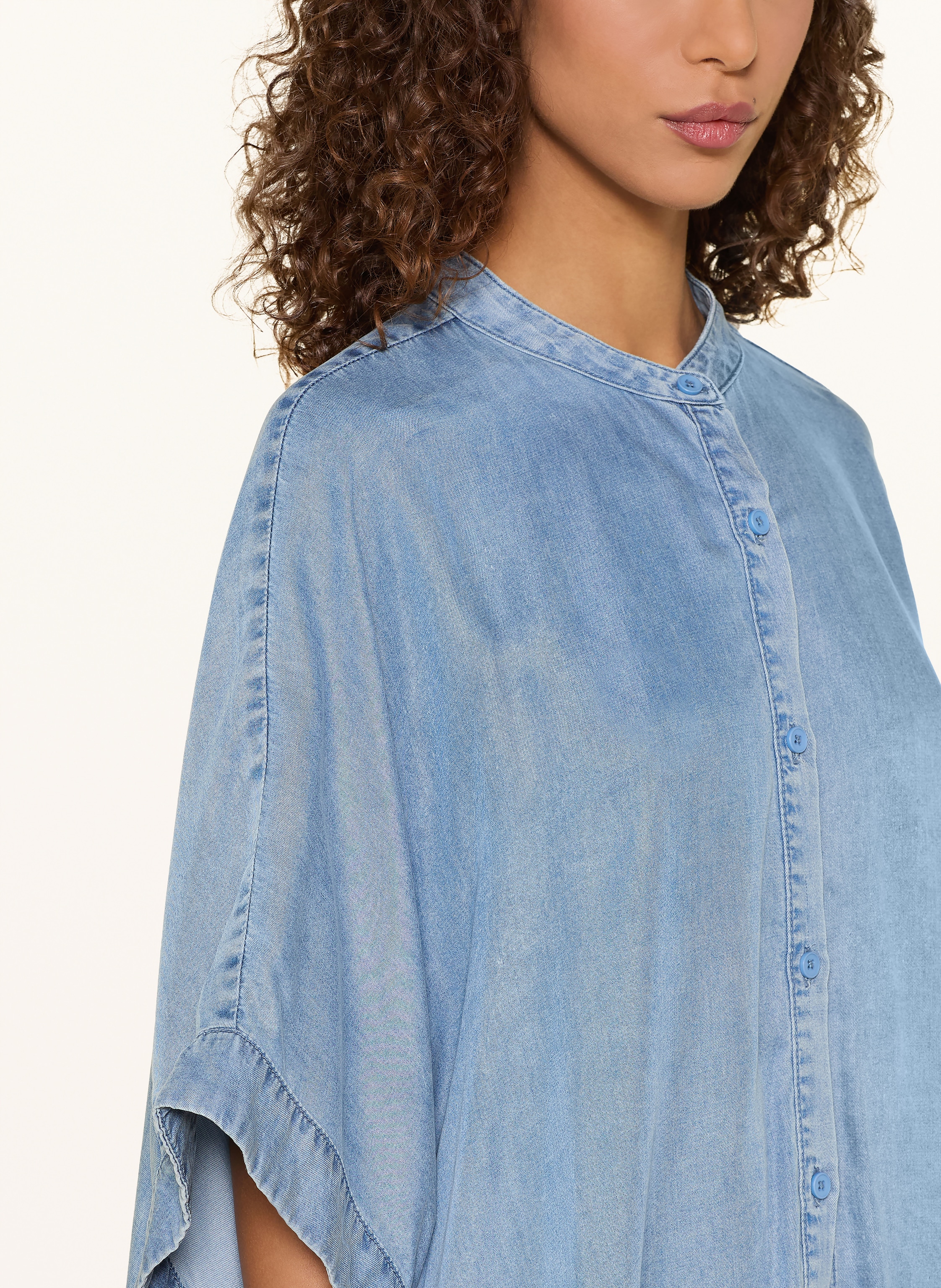 Thumbnail - Elias Rumelis Bluse Sadie In Jeansoptik blau