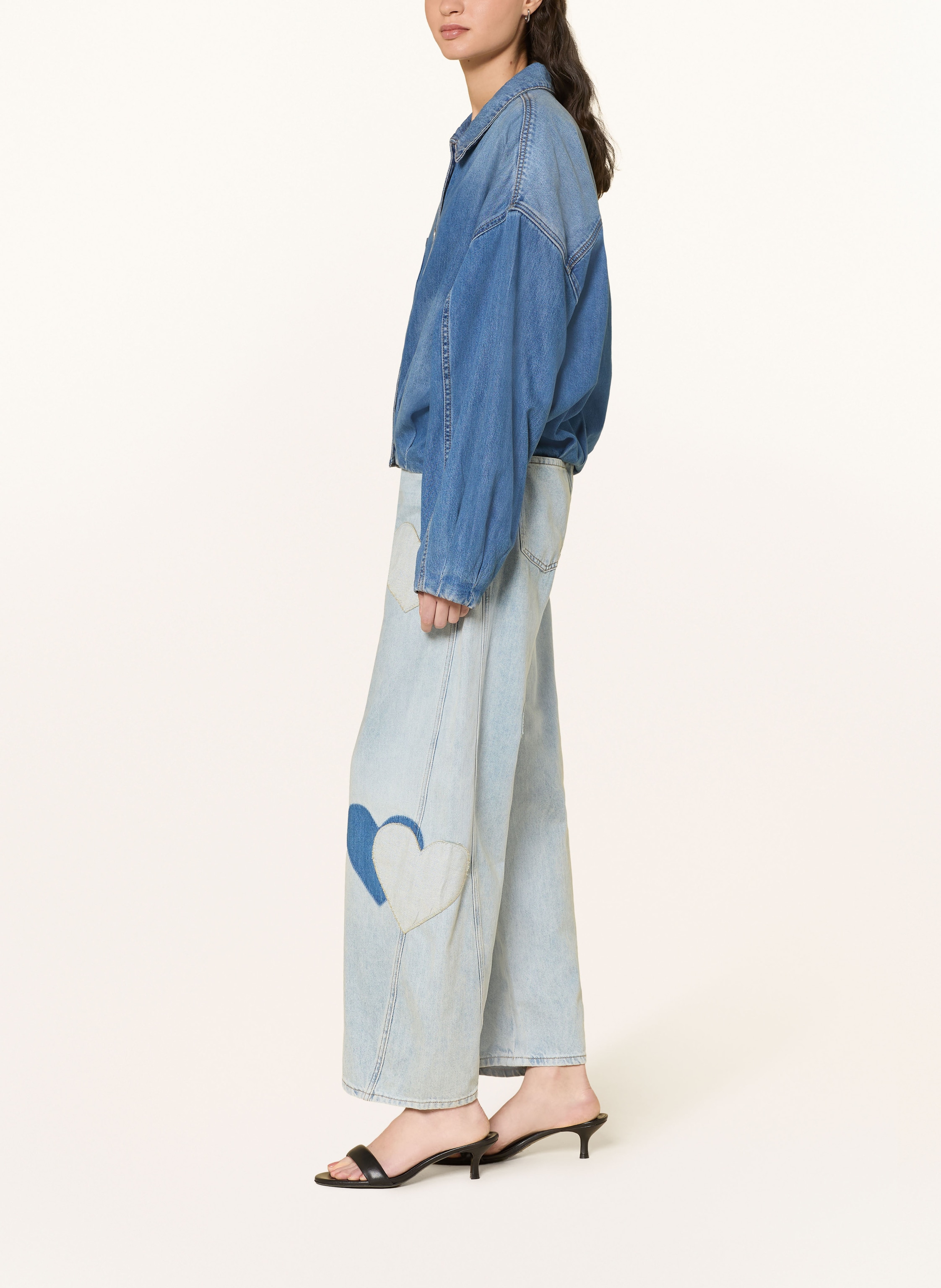 Thumbnail - Elias Rumelis Barrel Jeans Noralie blau