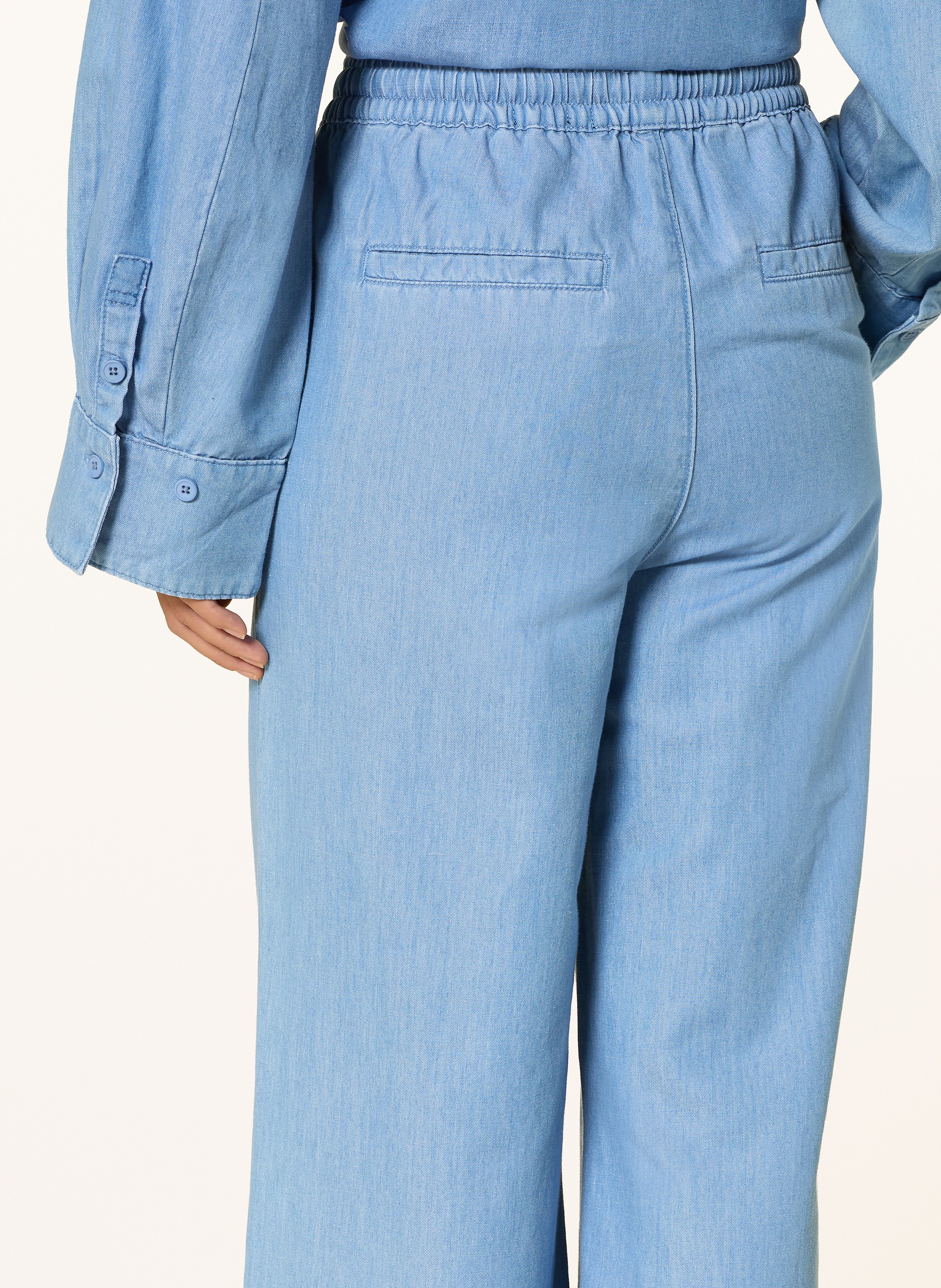 Thumbnail - Elias Rumelis Hose Silka In Jeansoptik blau