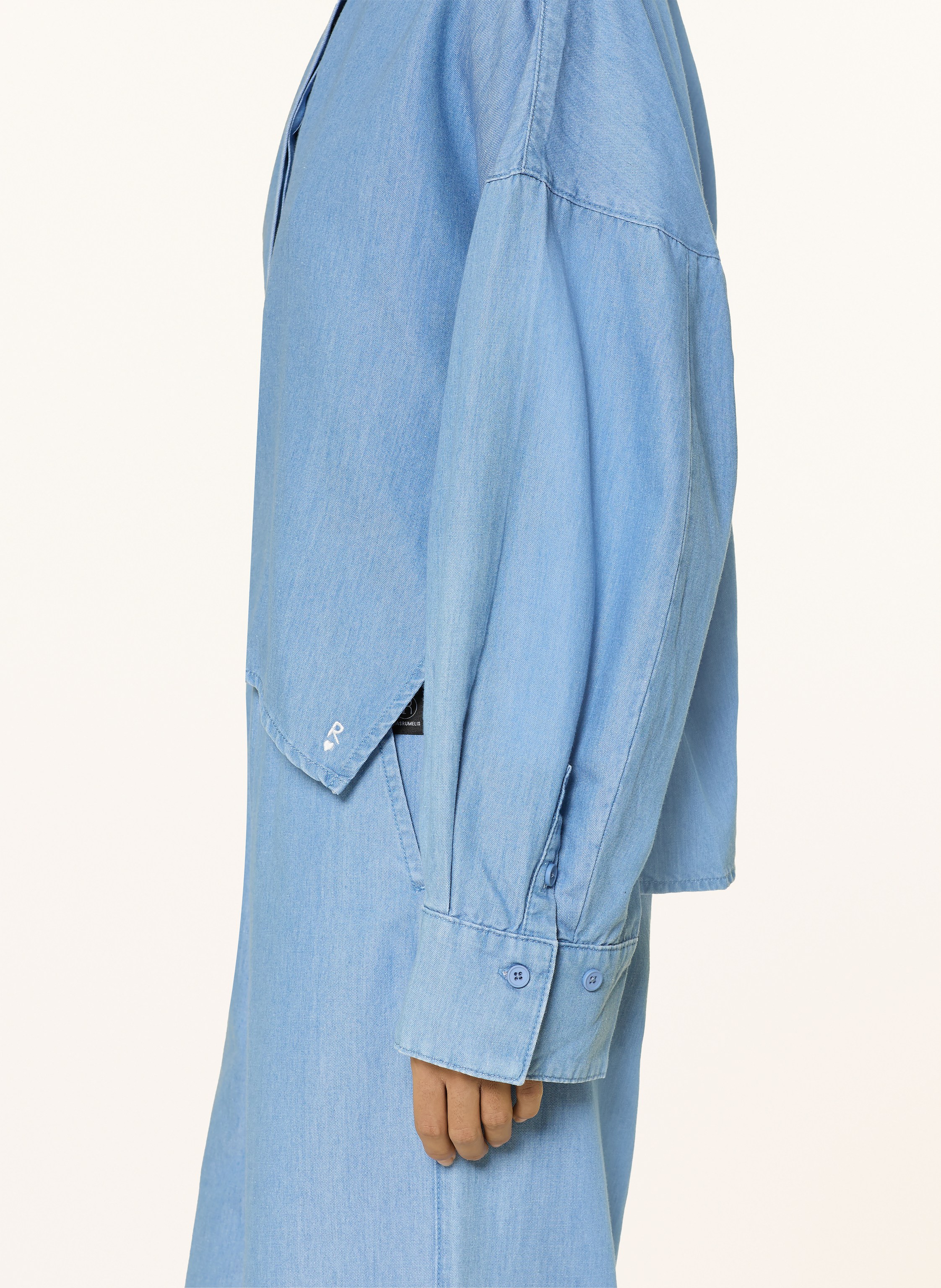 Thumbnail - Elias Rumelis Hemdbluse Frankaly In Jeansoptik blau