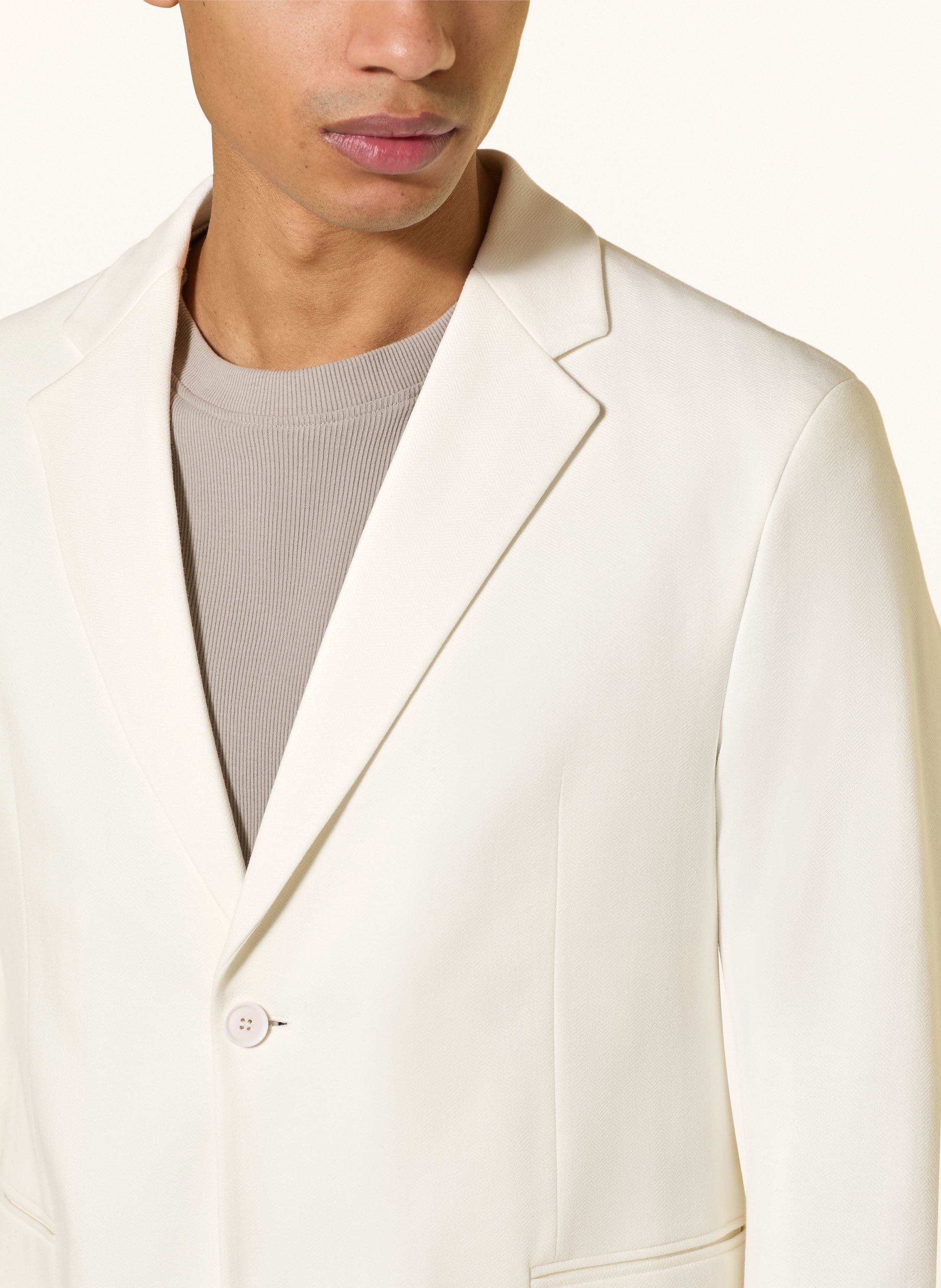 Thumbnail - Drykorn Anzugsakko Catory Slim Fit weiss