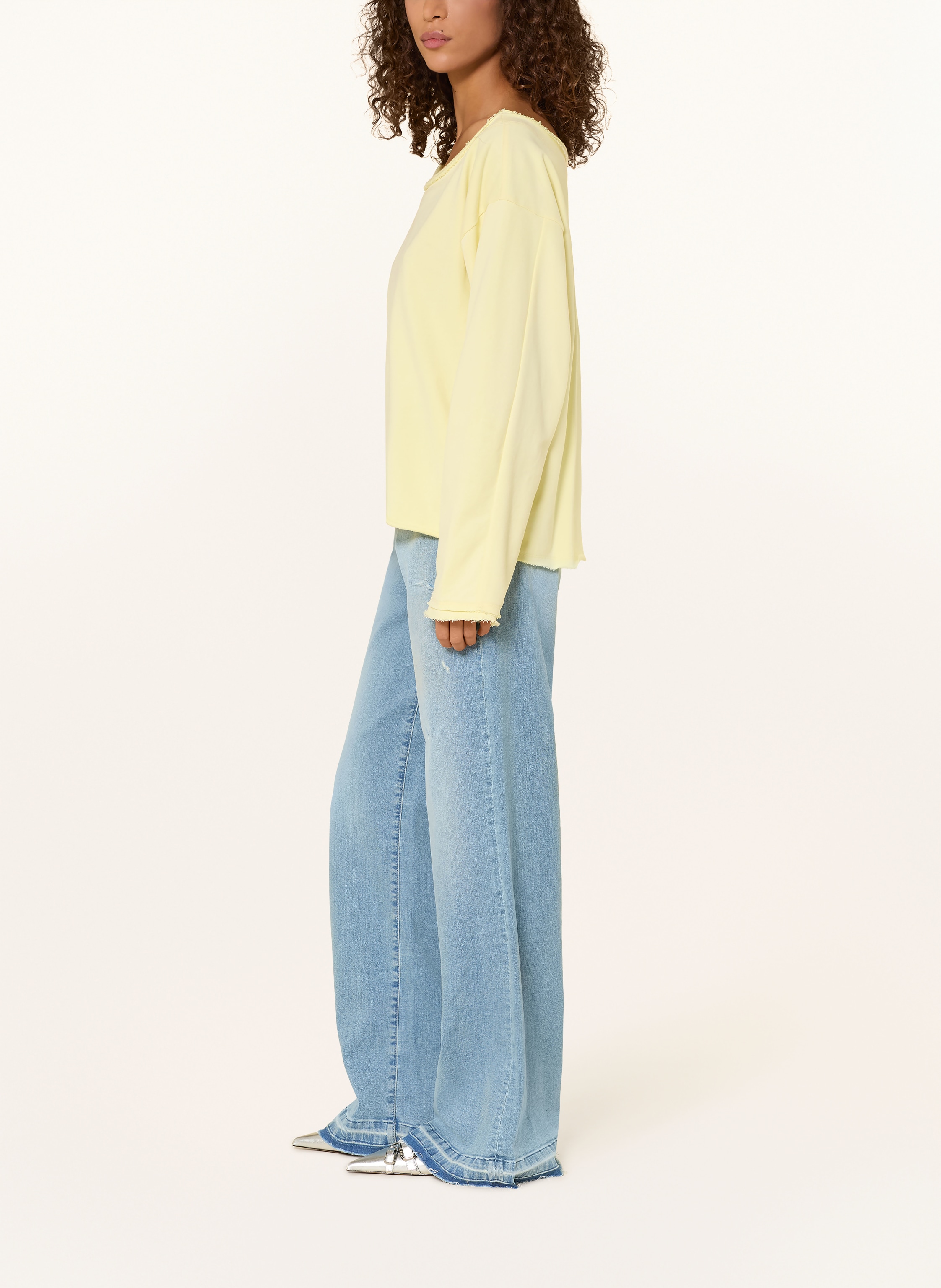 Thumbnail - Elias Rumelis Wide Leg Jeans Kalea blau