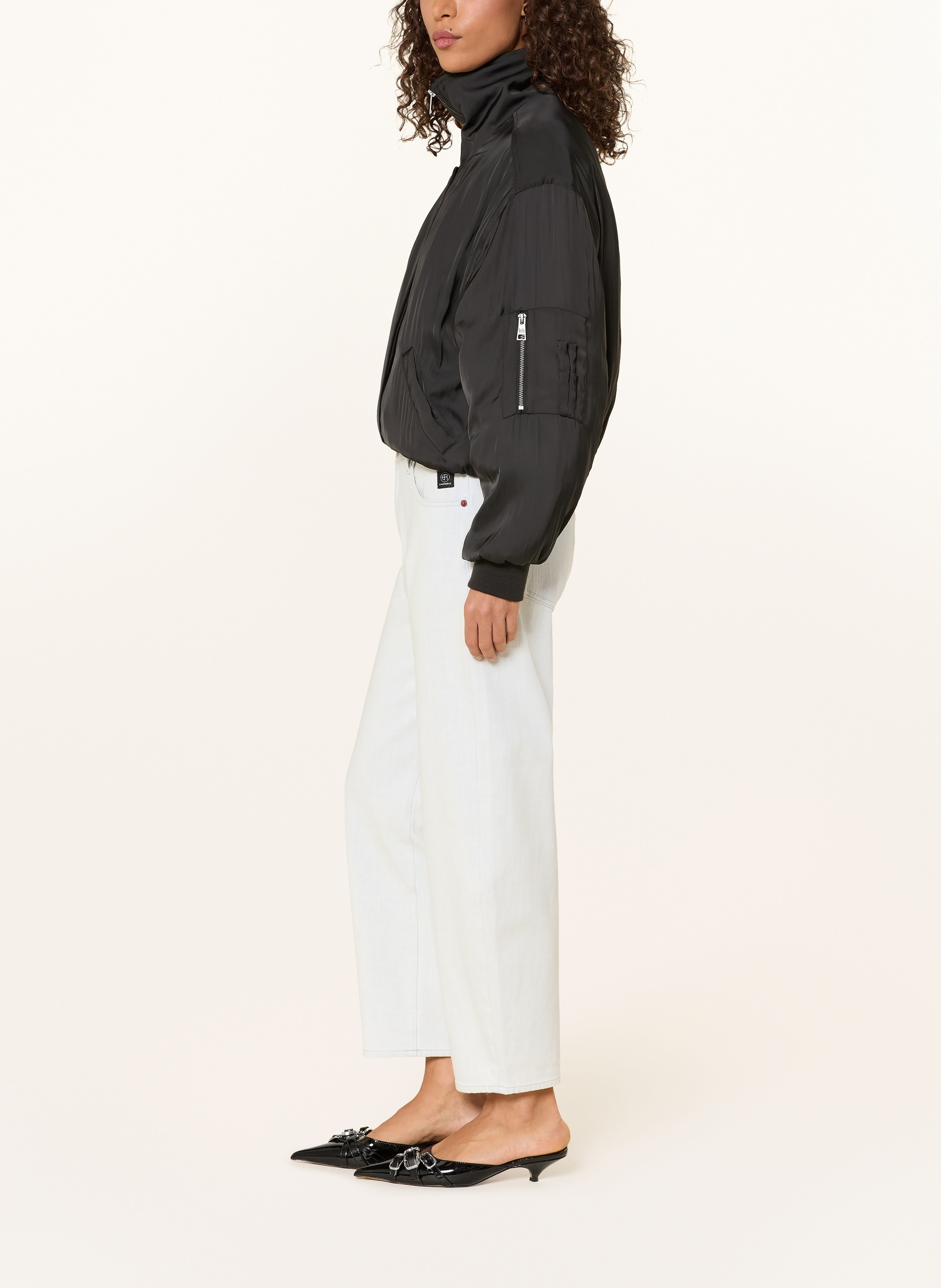 Thumbnail - Elias Rumelis Barrel Jeans Yoana grau