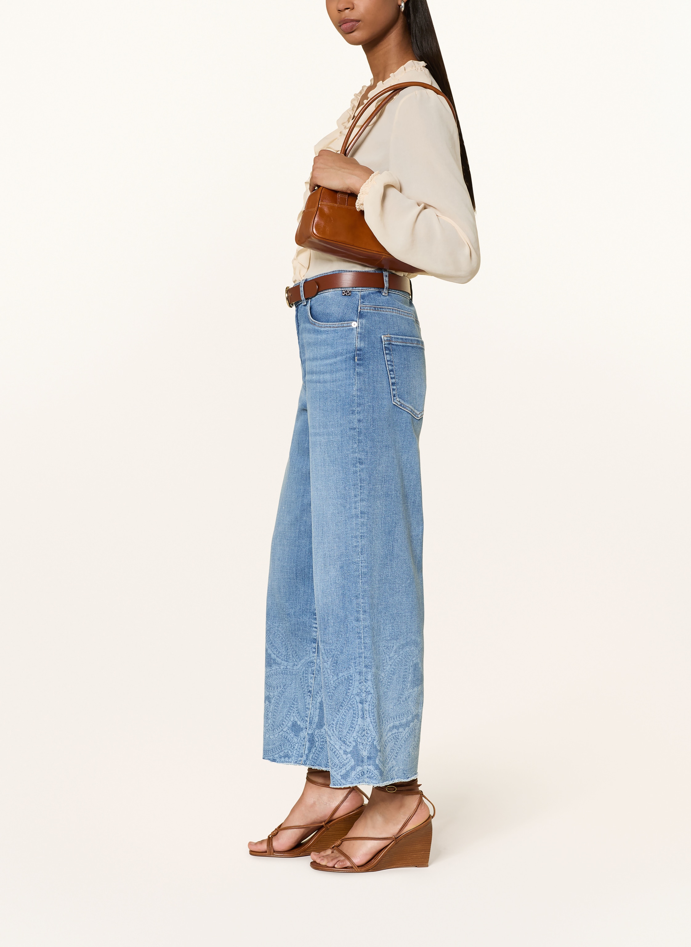 Thumbnail - Marc Cain Jeans-Culotte Wigan blau