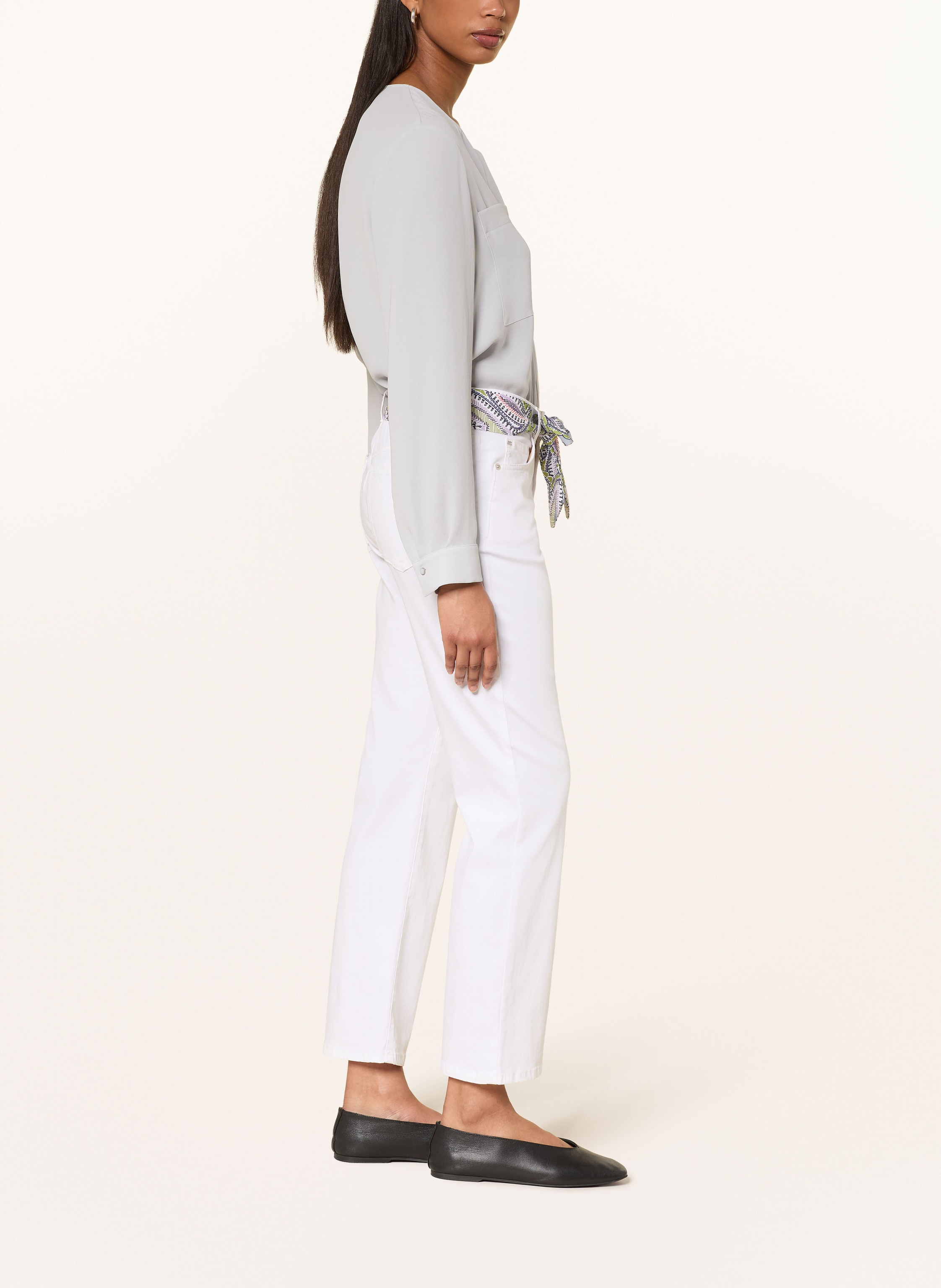 Thumbnail - Marc Cain Straight Jeans Forli weiss