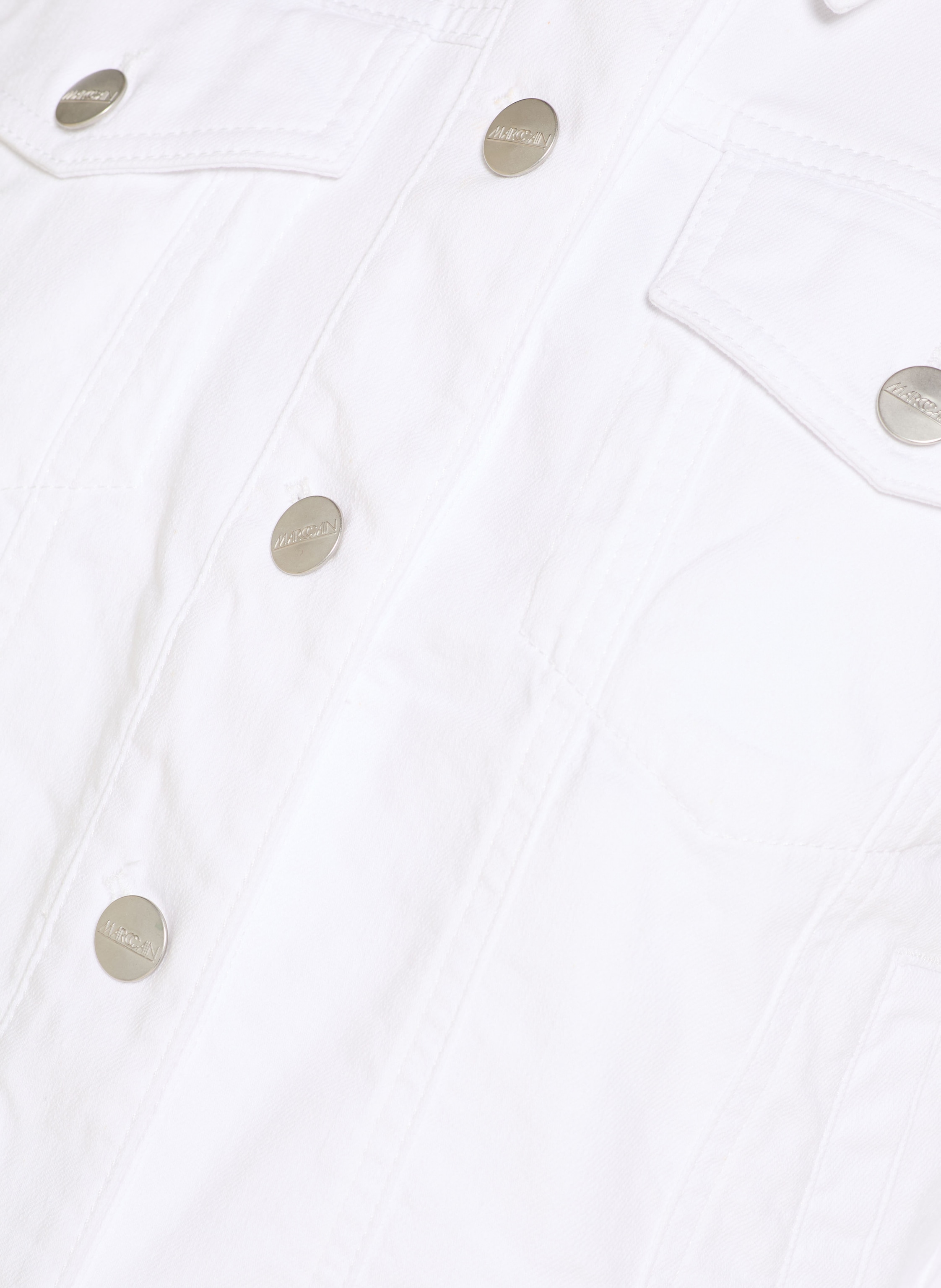 Thumbnail - Marc Cain Jeansjacke weiss