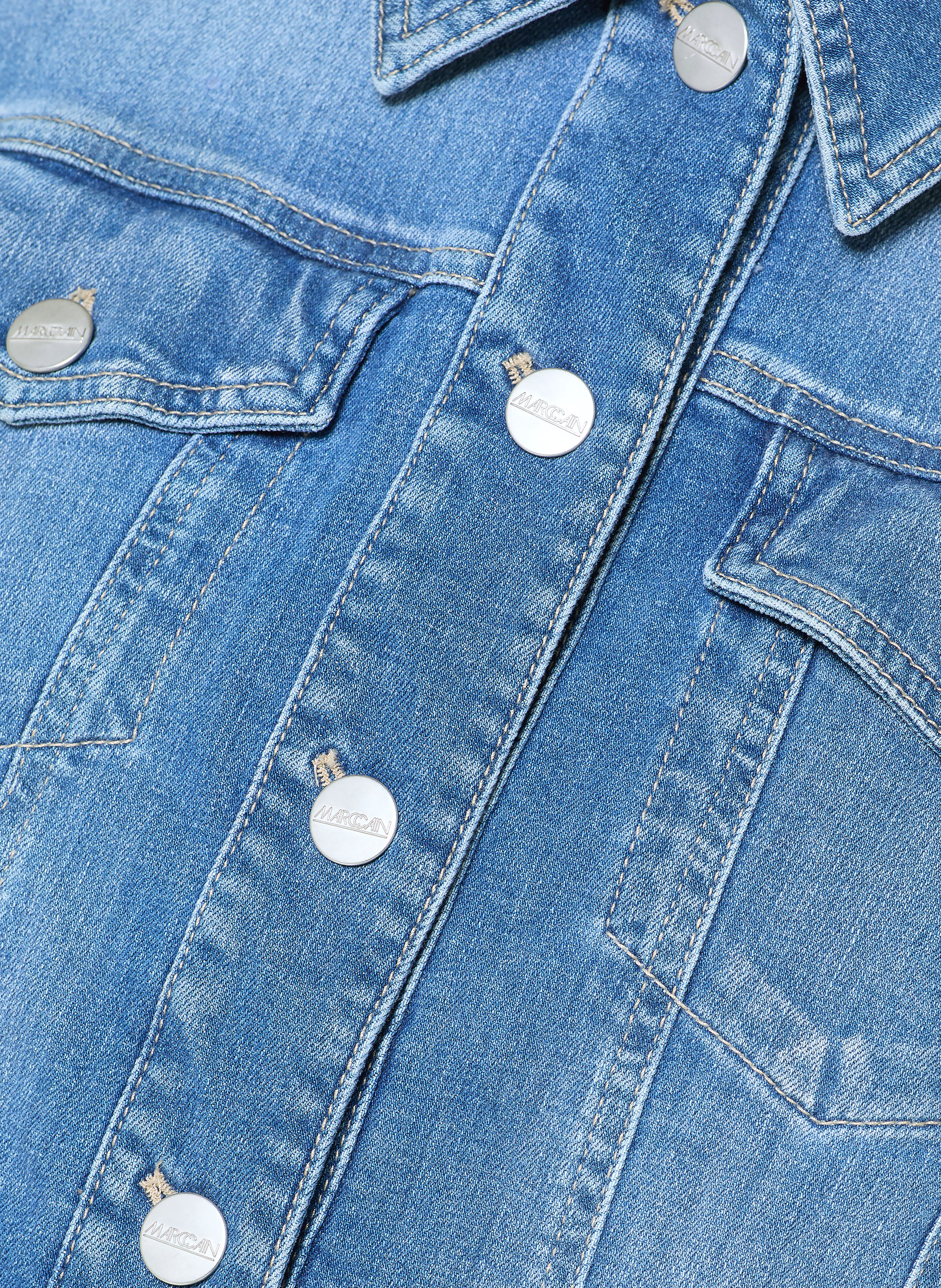 Thumbnail - Marc Cain Jeansjacke blau