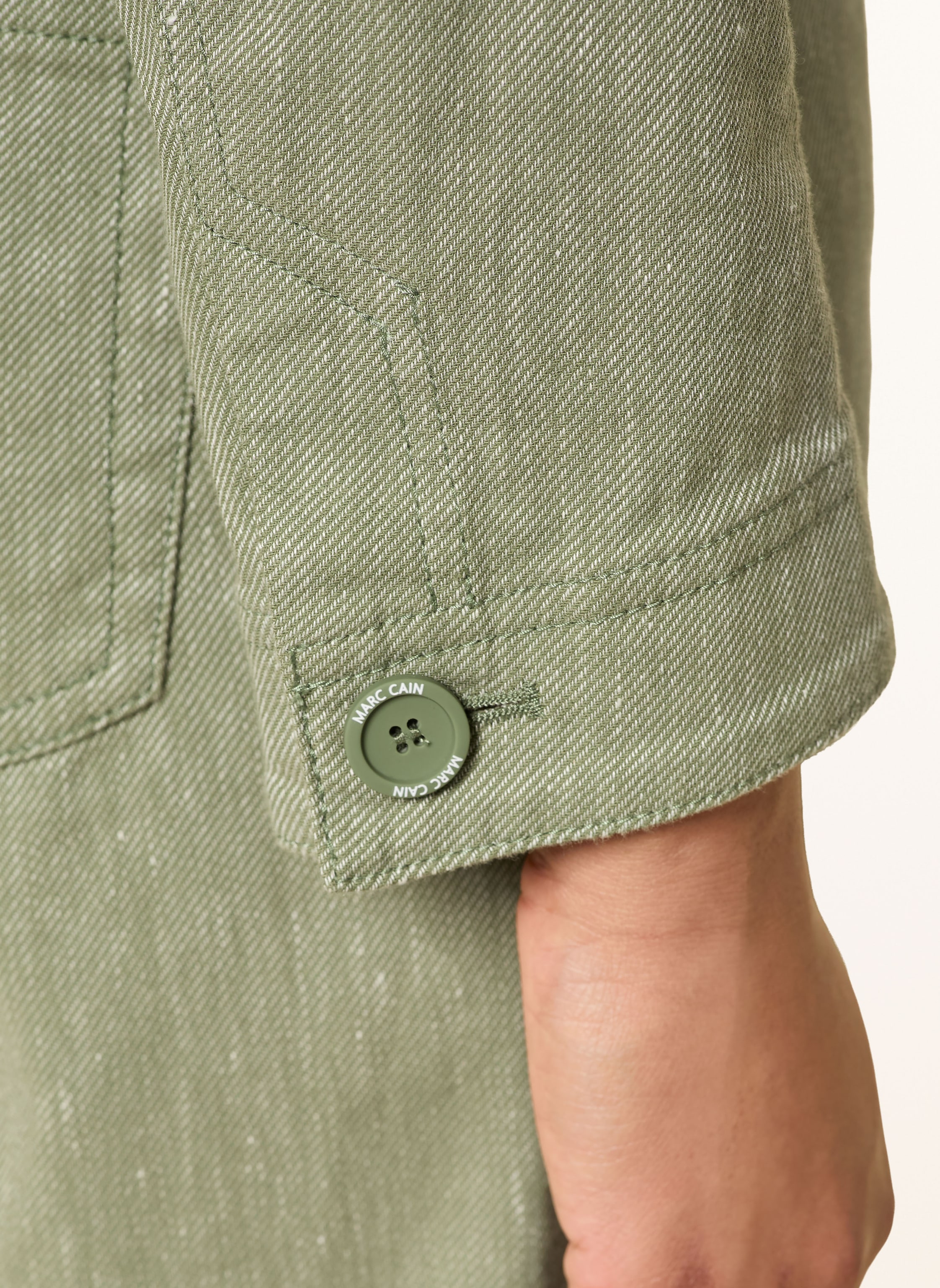 Thumbnail - Marc Cain Blazer Mit Leinen gruen