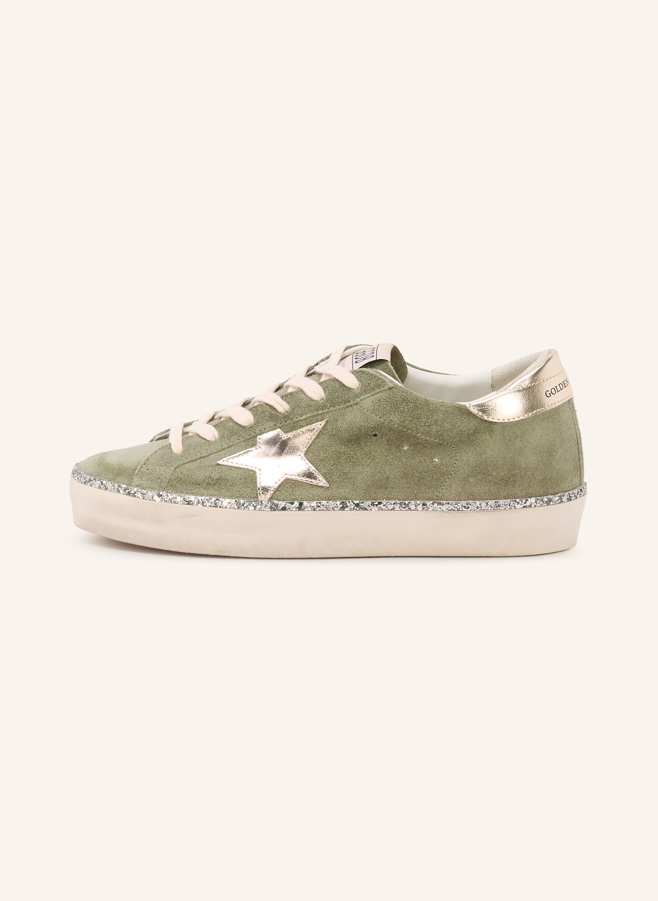 Thumbnail - Golden Goose Sneaker Hi Star gruen