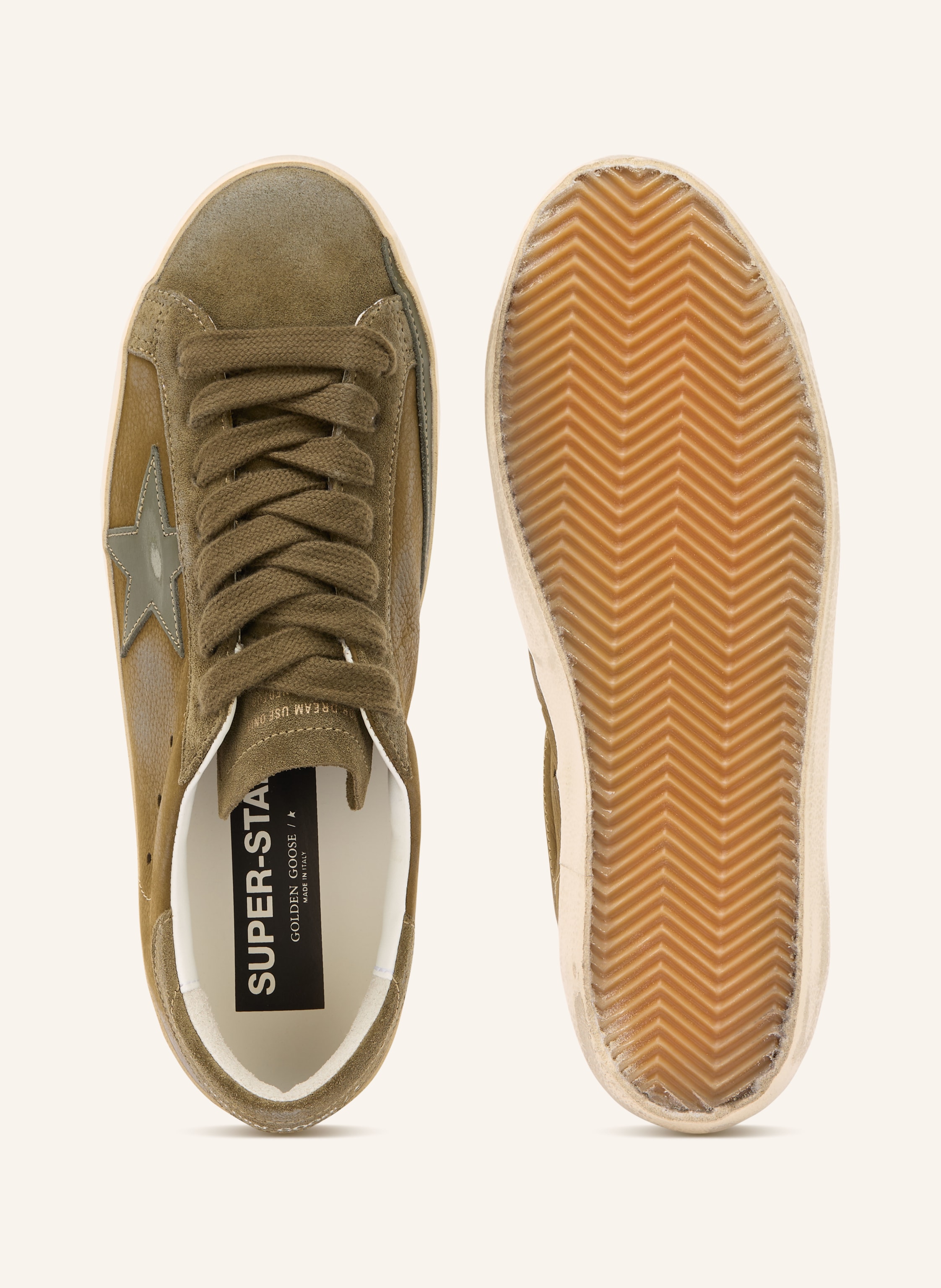 Thumbnail - Golden Goose Sneaker Super-Star gruen