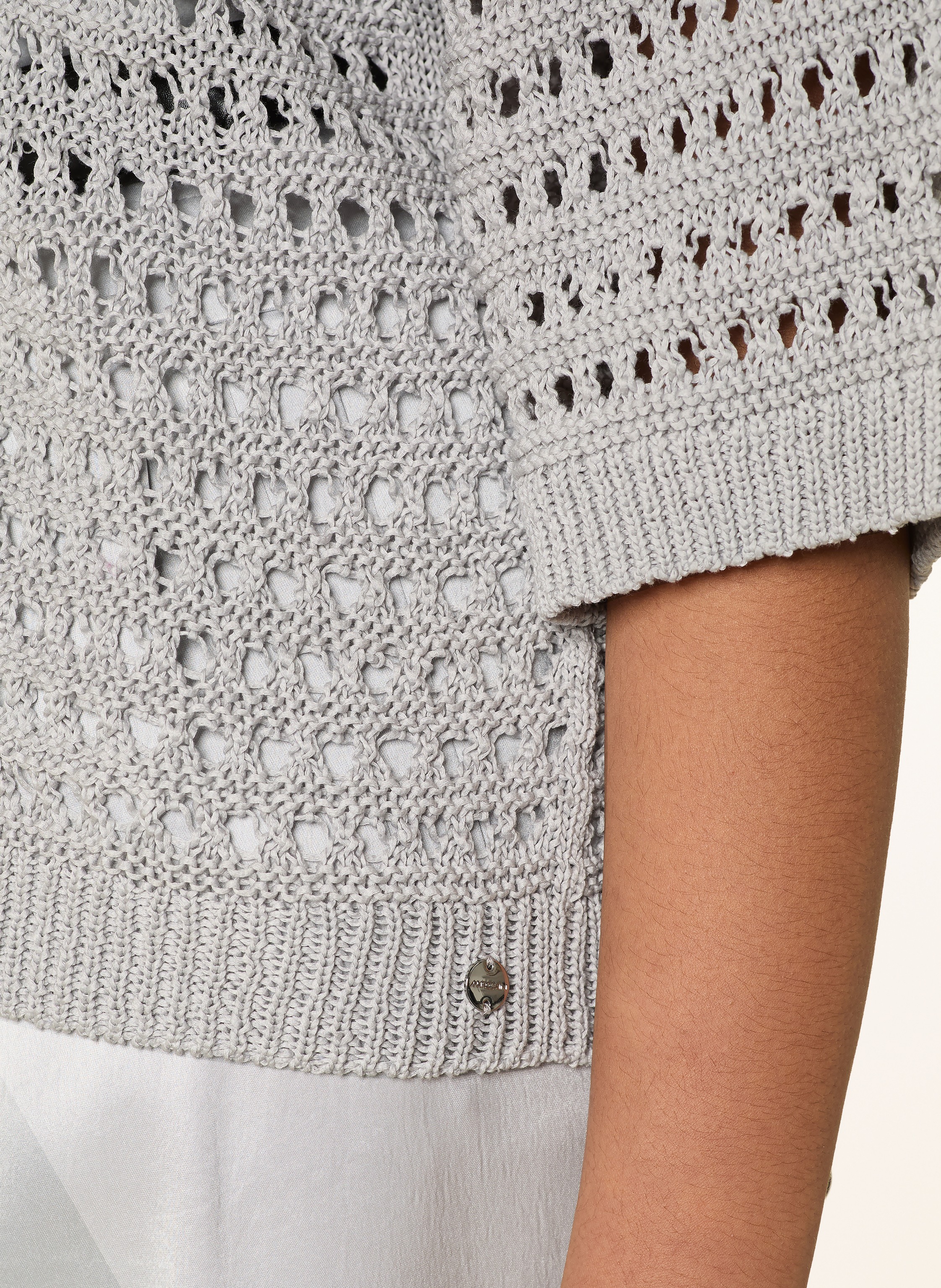 Thumbnail - Marc Cain Pullover Mit 3/4-Arm grau