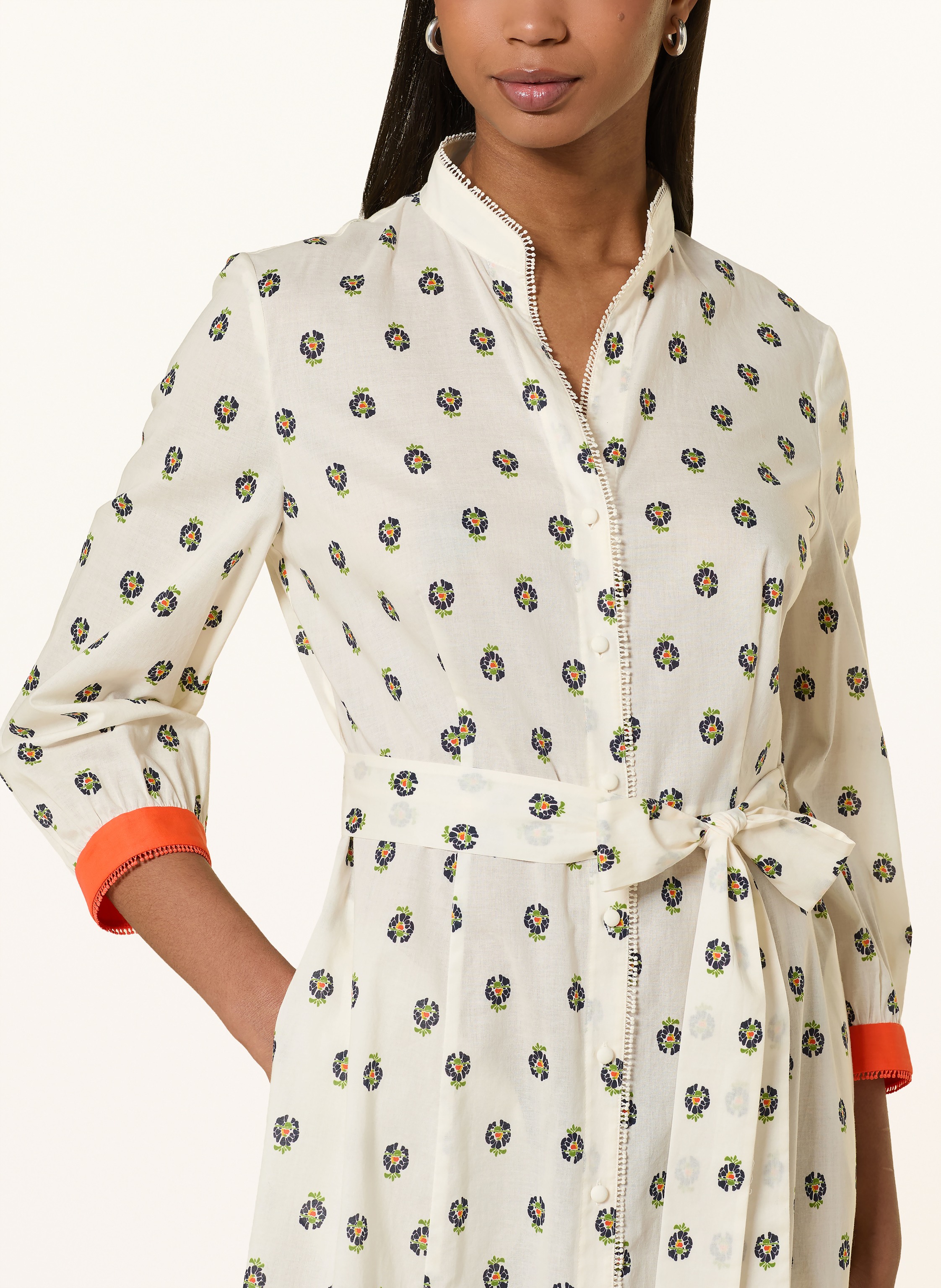 Thumbnail - Marc Cain Kleid Mit 3/4-Arm weiss