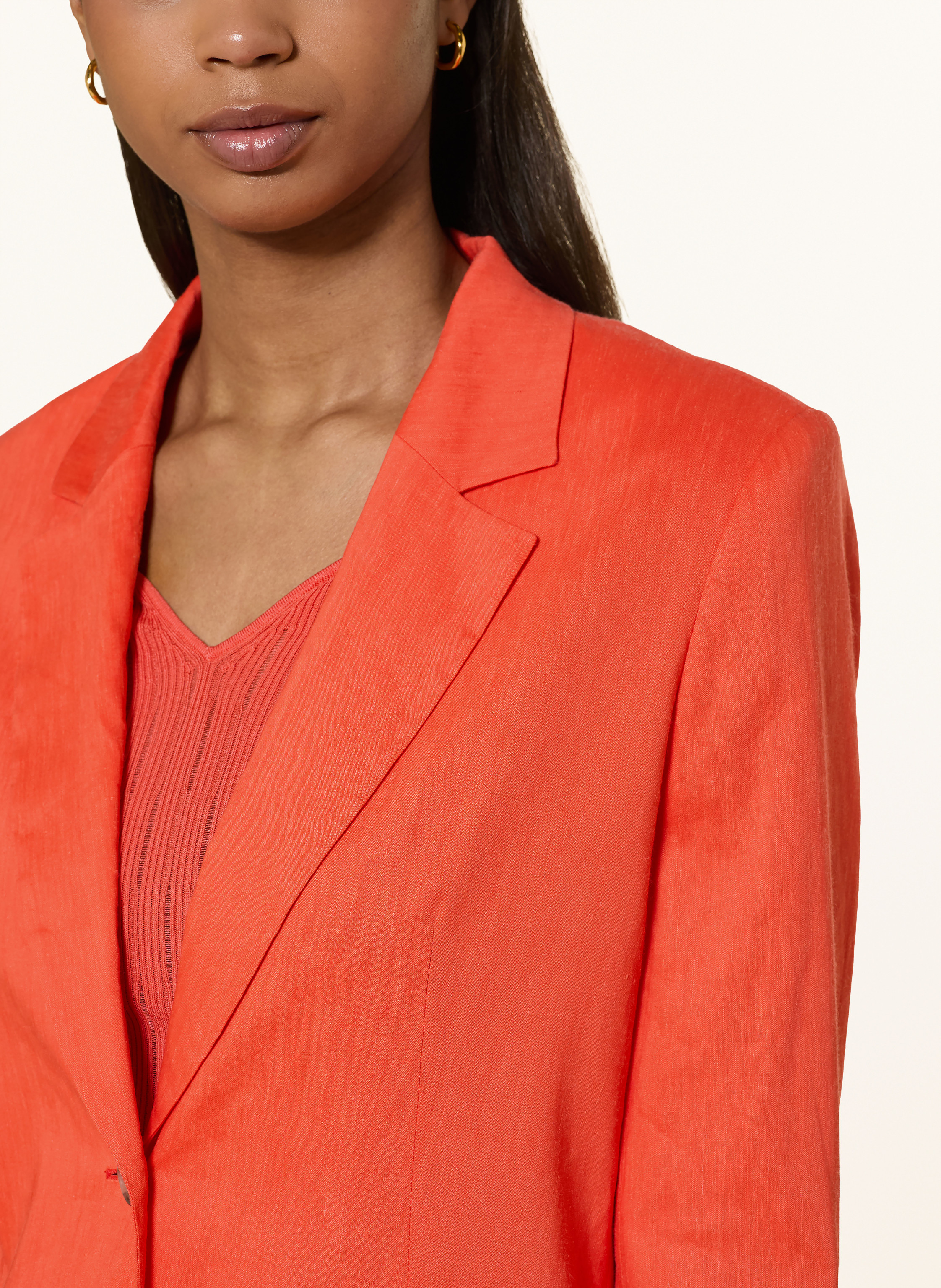 Thumbnail - Marc Cain Blazer Mit Leinen rot