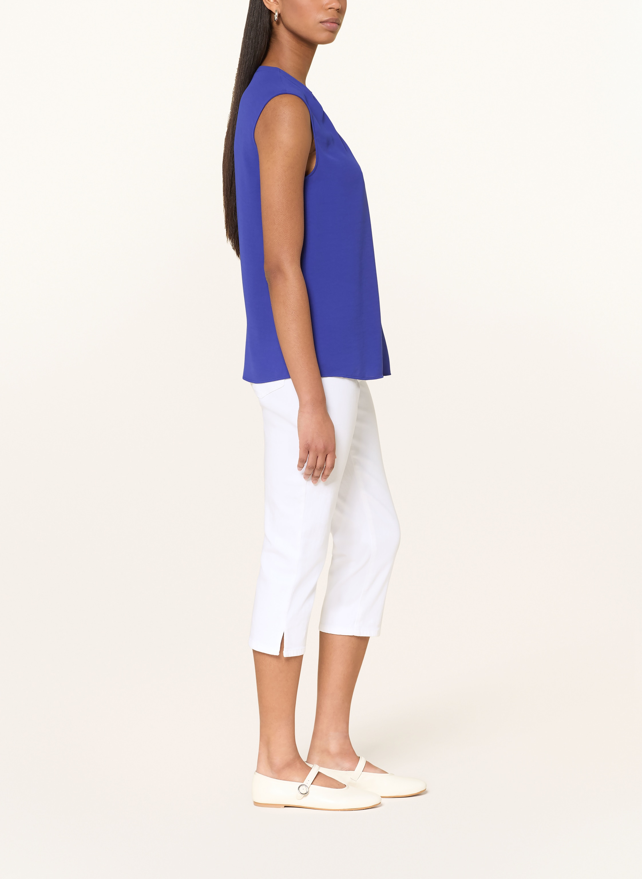 Thumbnail - Marc Cain Cropped Jeans Silea weiss