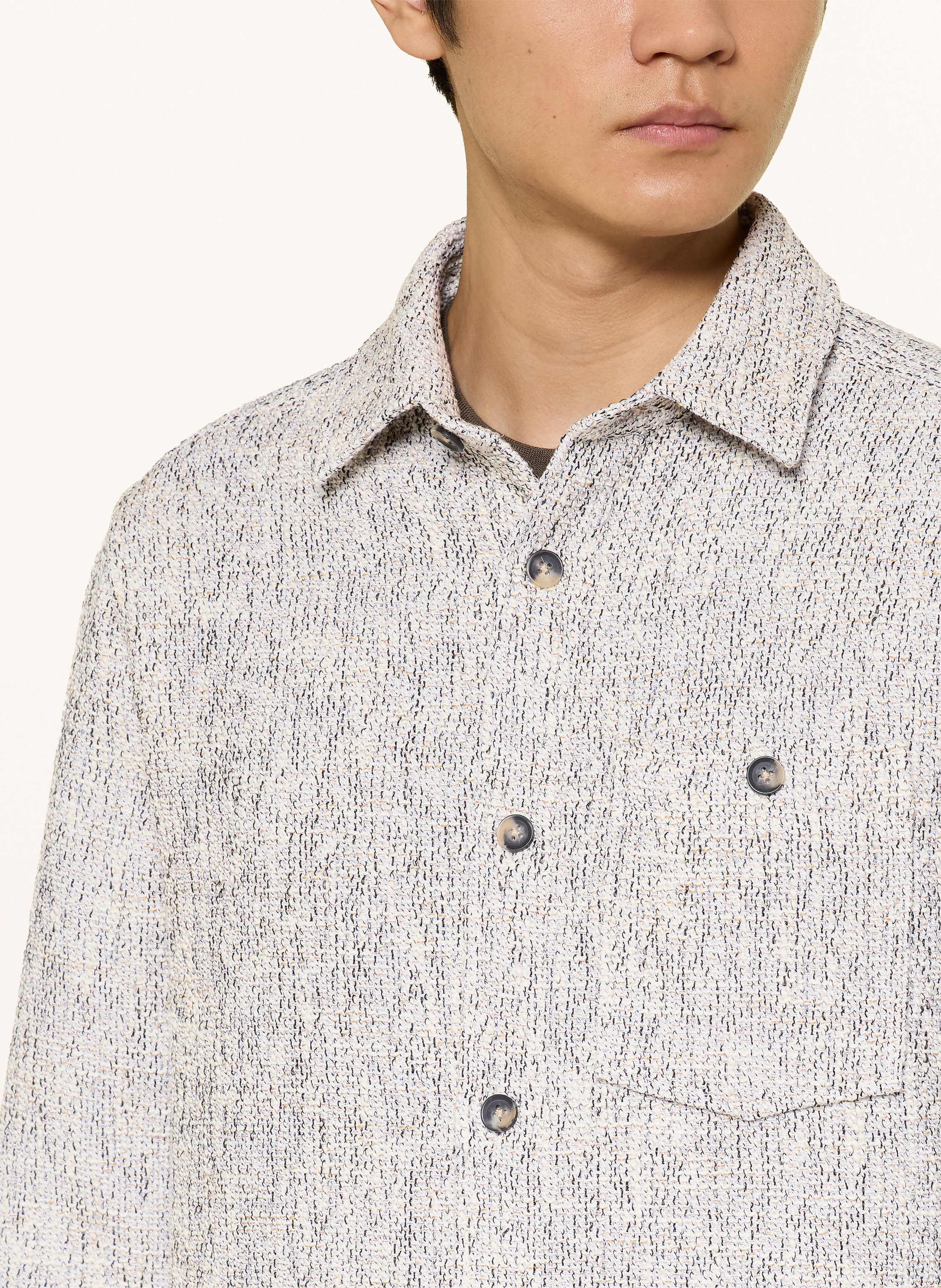 Thumbnail - Strellson Tweed-Overjacket Niu beige