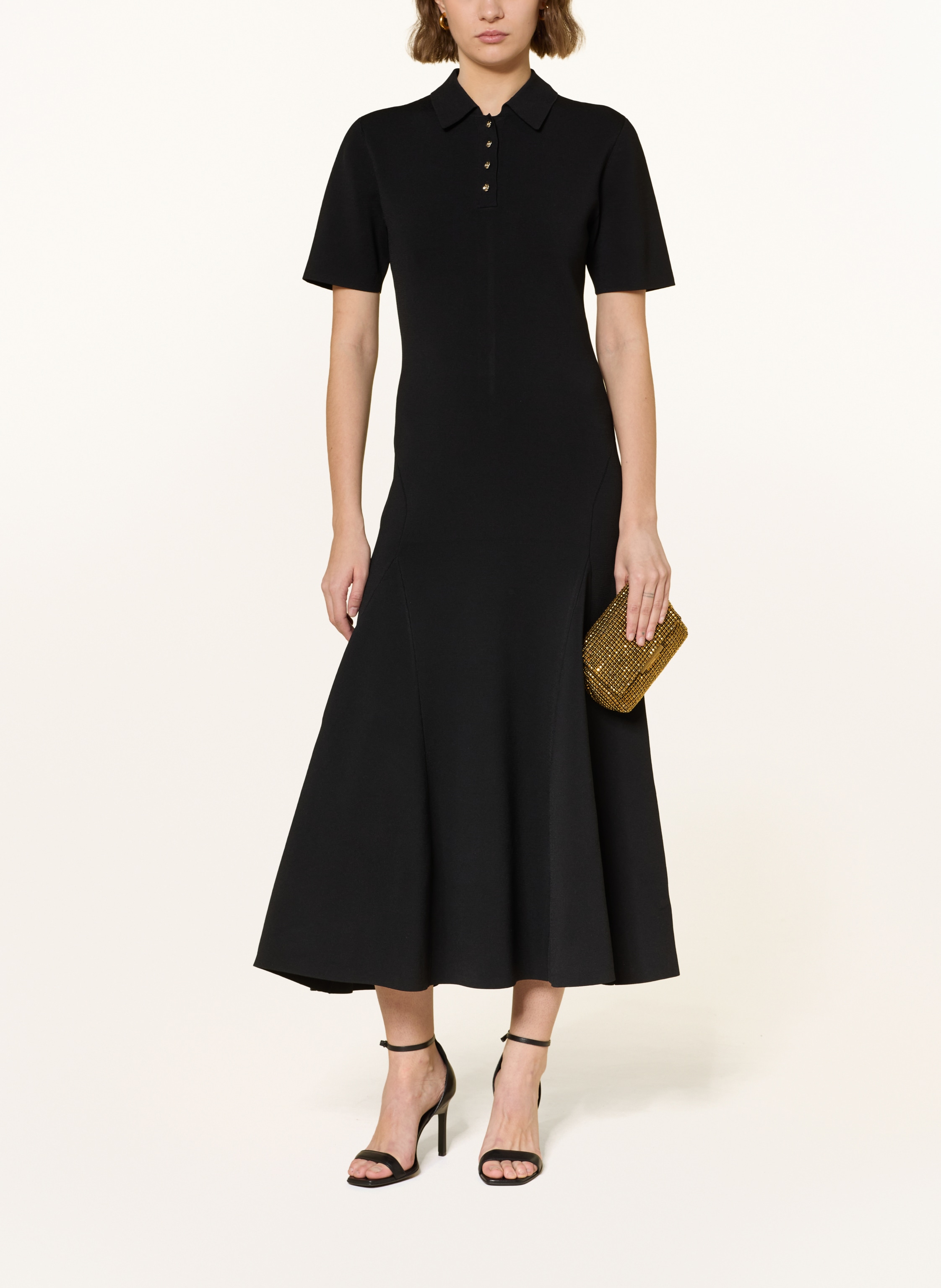 Thumbnail - Ted Baker Micro Bag Gliters Mit Schmucksteinen gold