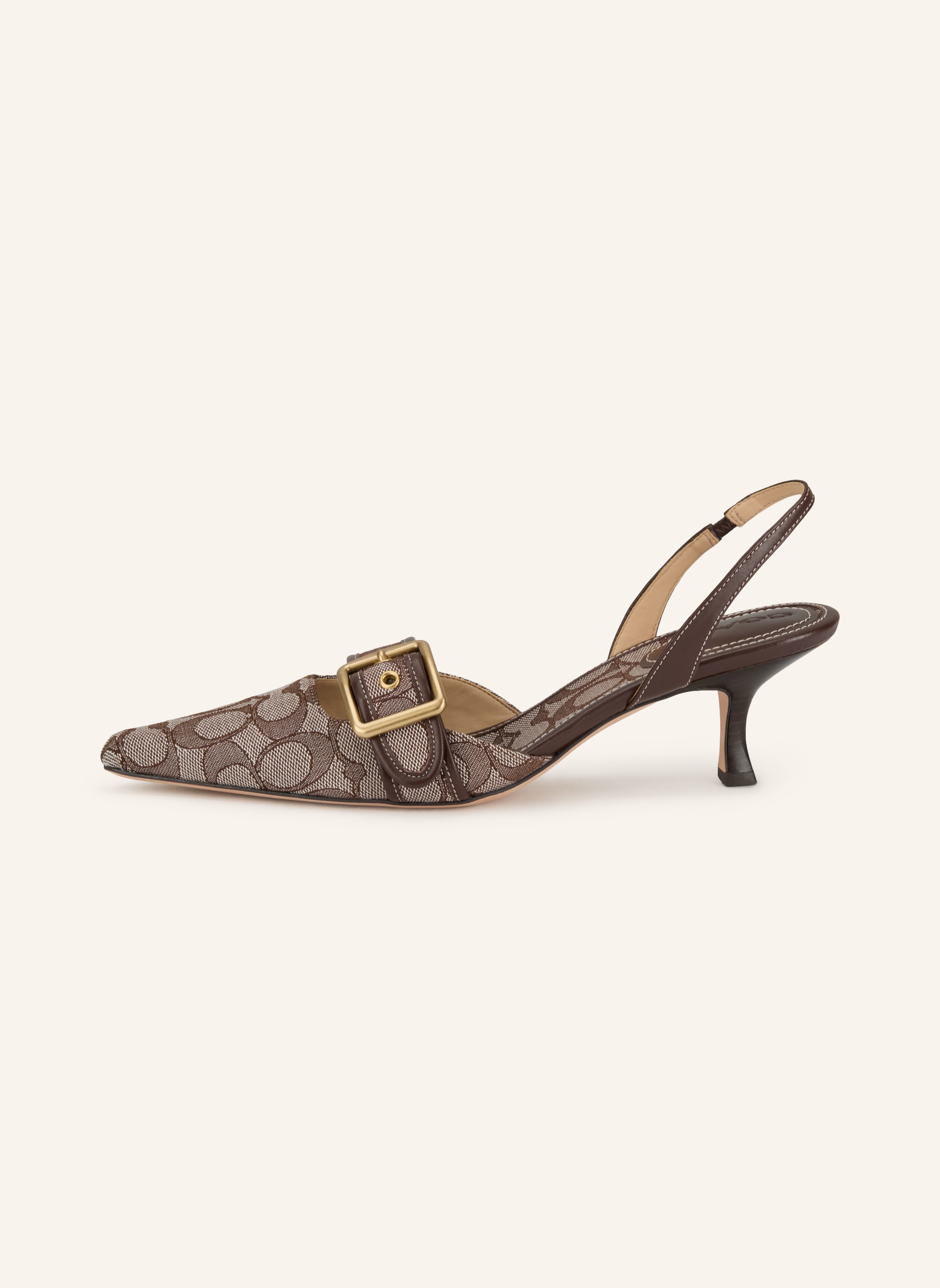 Thumbnail - Coach Slingpumps Margot braun