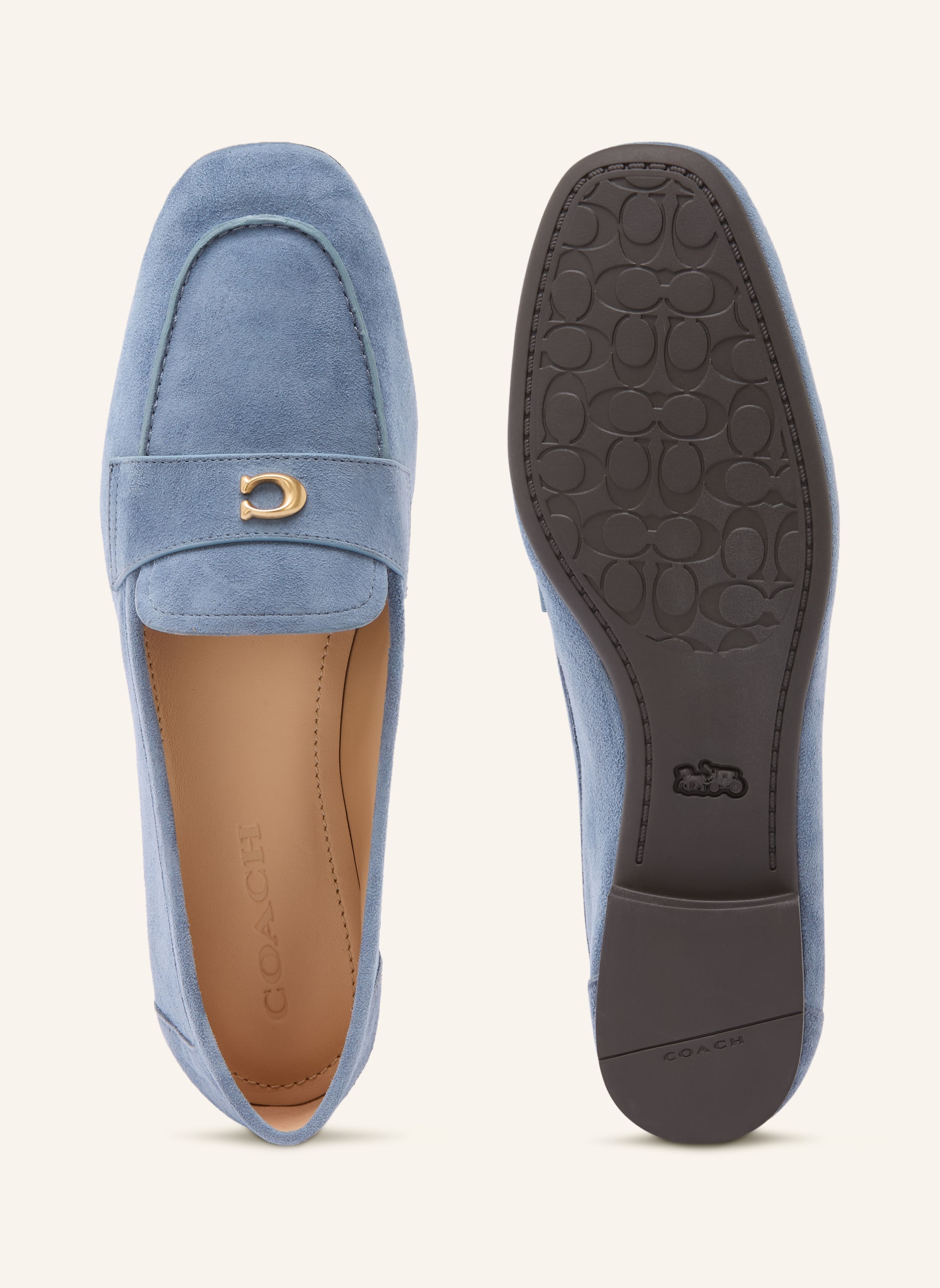 Thumbnail - Coach Loafer blau