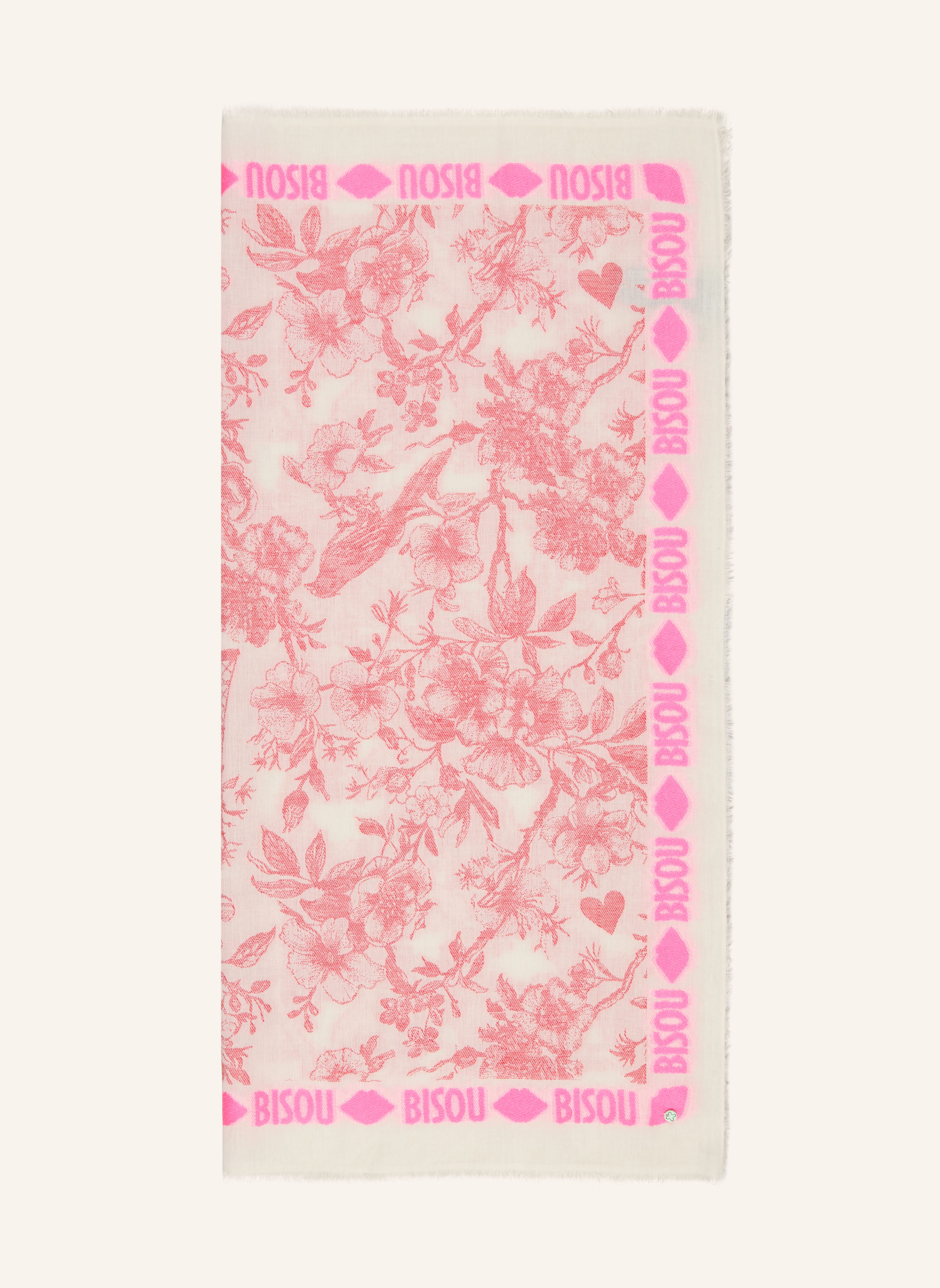 Codello Jacquard-Tuch rot