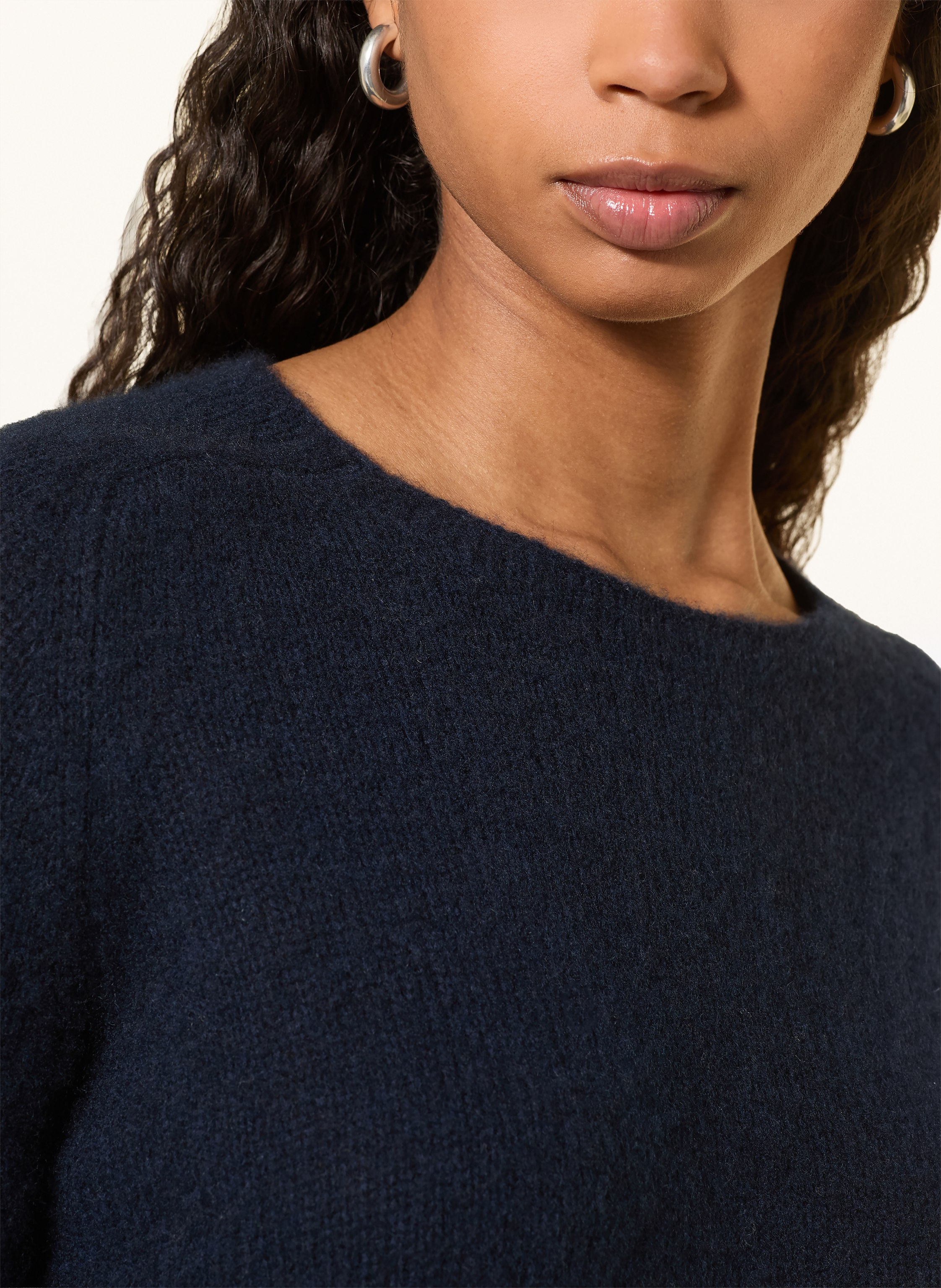 Thumbnail - Hemisphere Pullover Mit Cashmere blau