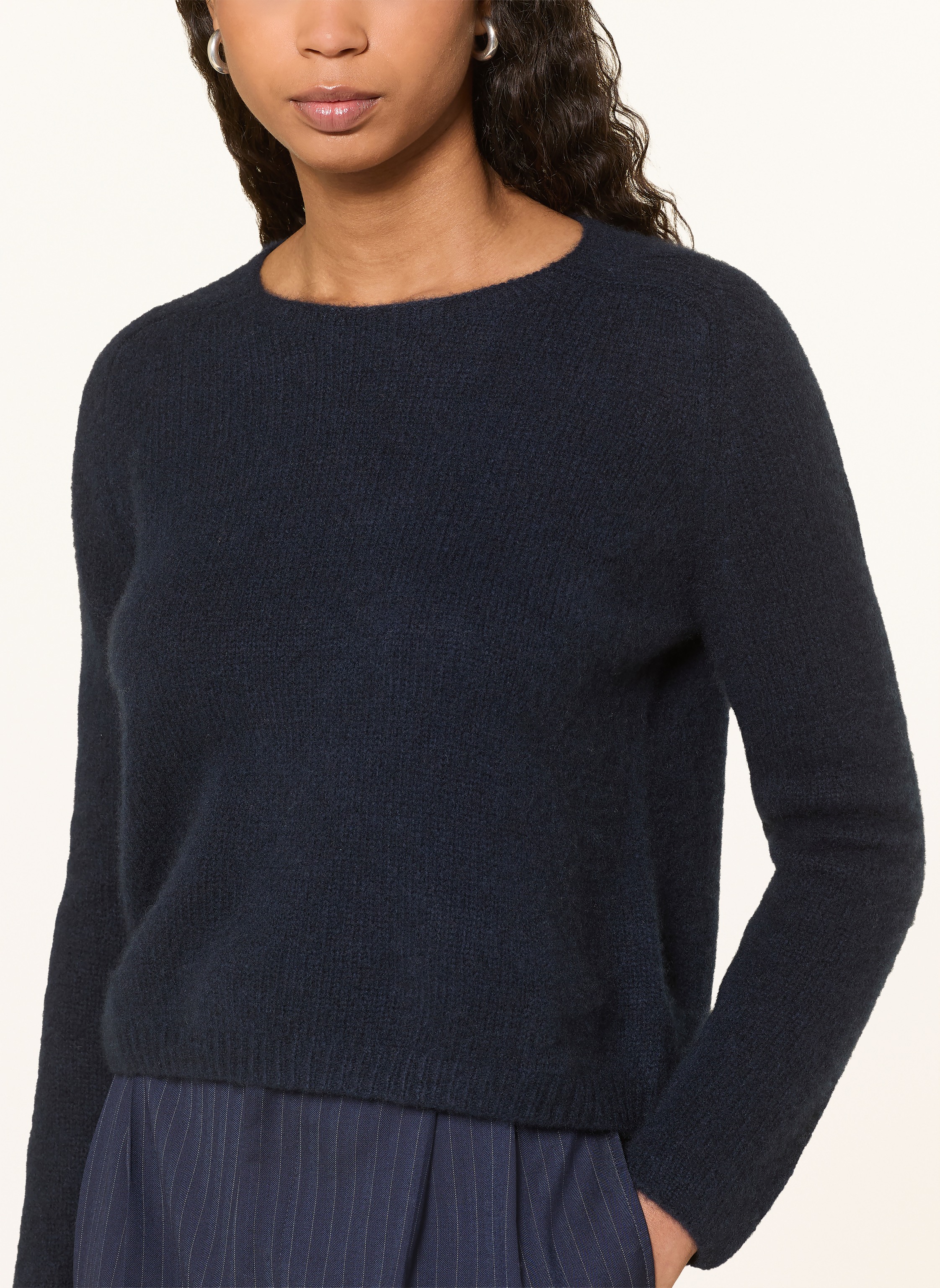 Thumbnail - Hemisphere Pullover Mit Cashmere blau